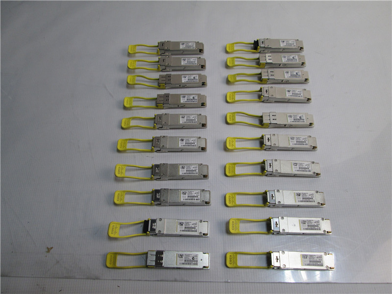 Cisco WSP-Q40GLR4L 40GbE QSFP LR4 Transceiver Modules Tested Lot of 20