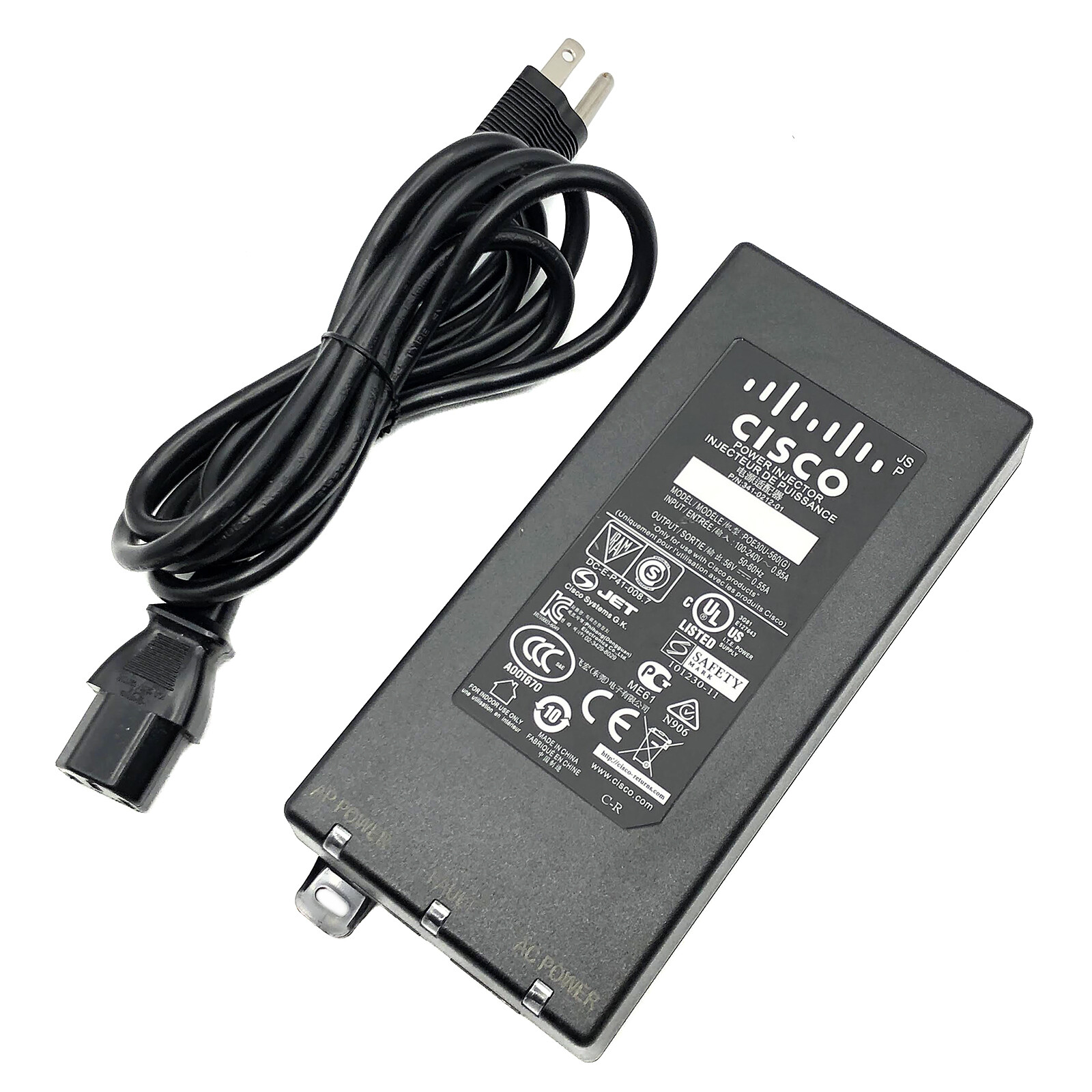 Genuine Cisco Power Injector For Aironet AIR-PWRINJ4 Wireless Access Point