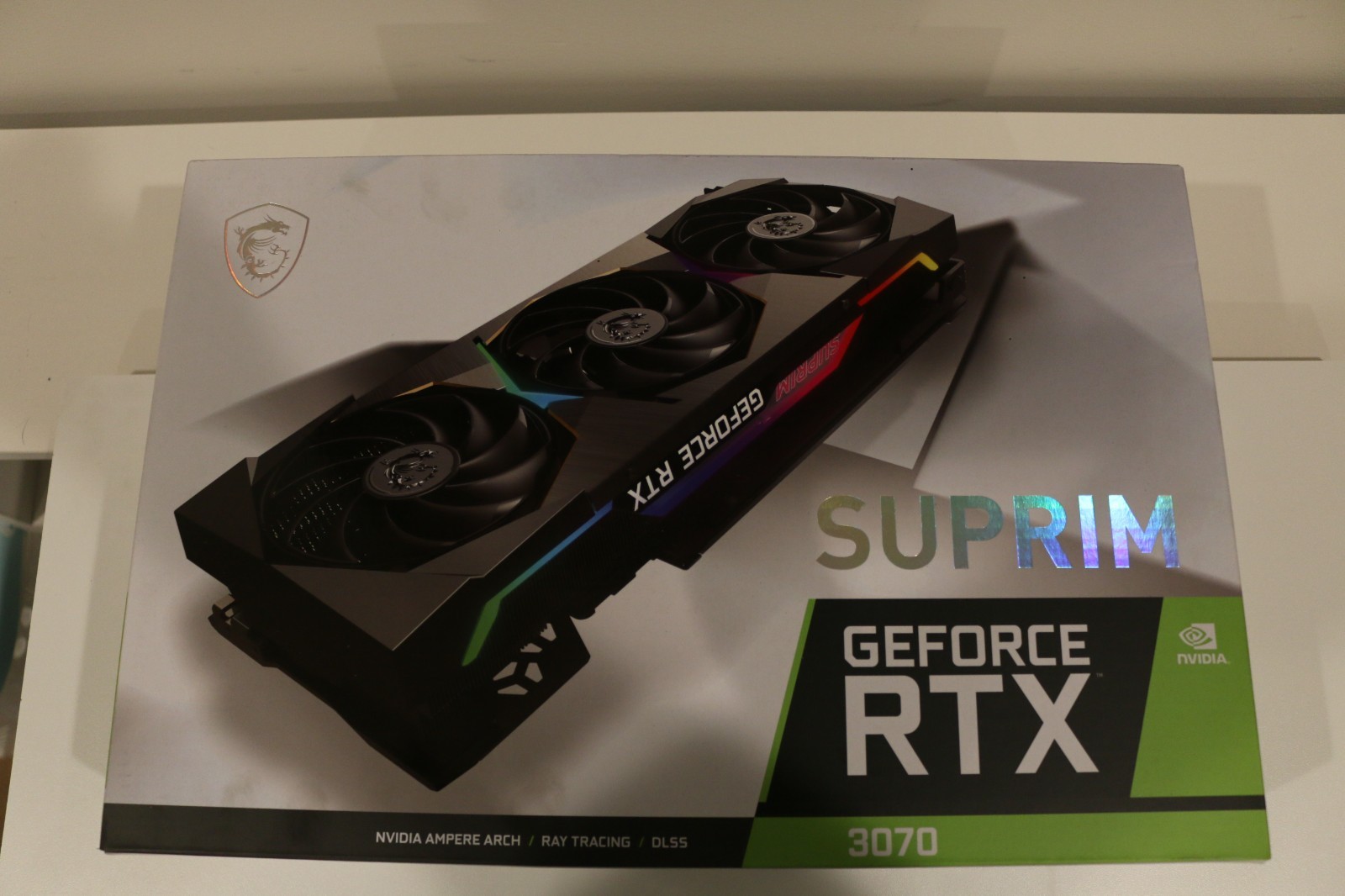 MSI NVIDIA GeForce RTX 3070 Suprim 8GB GDDR6 Graphics Card