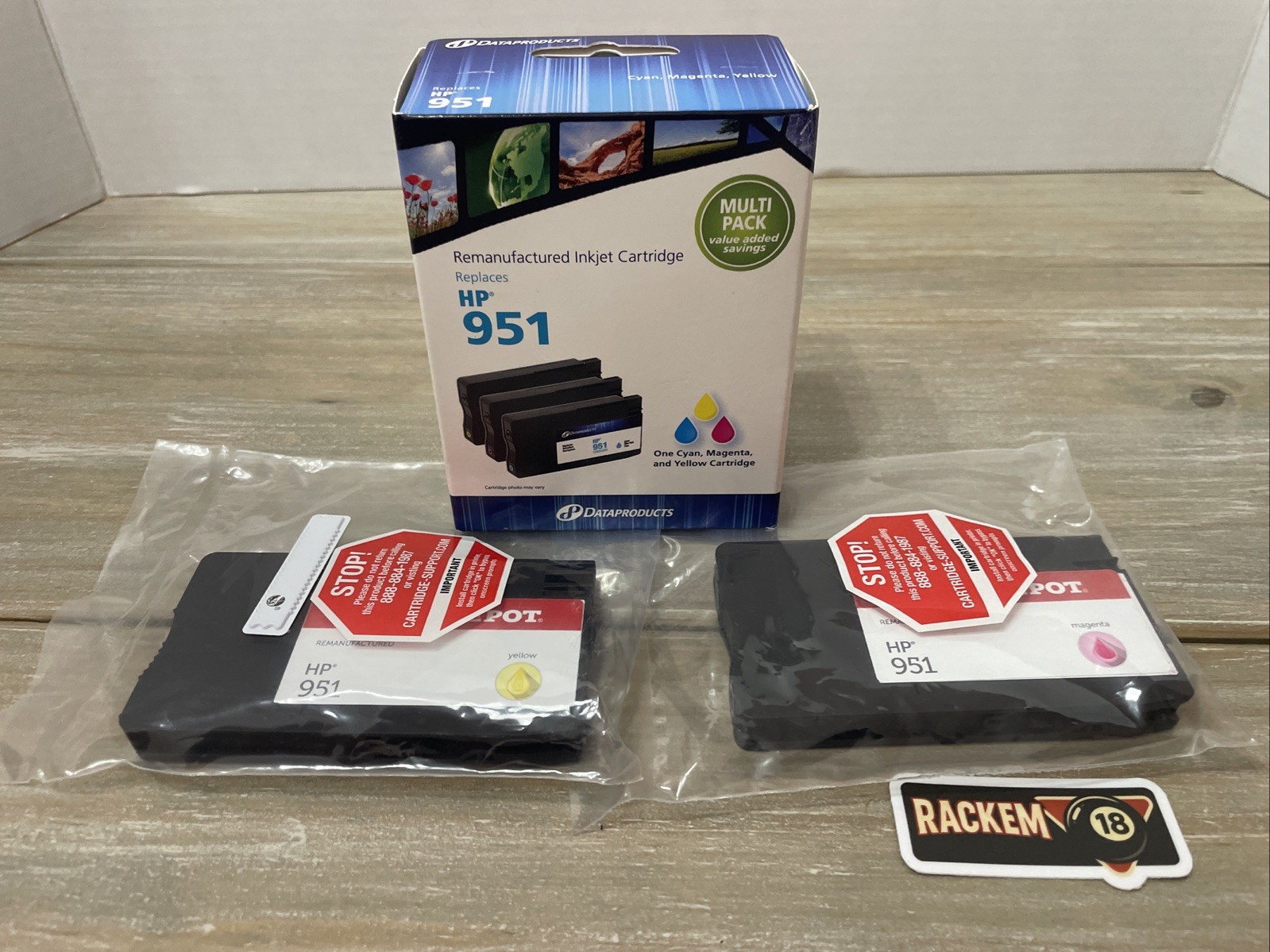 Dataproducts DPC951MP  & Office Depot Inkjet Cartridge Replacements for HP 951