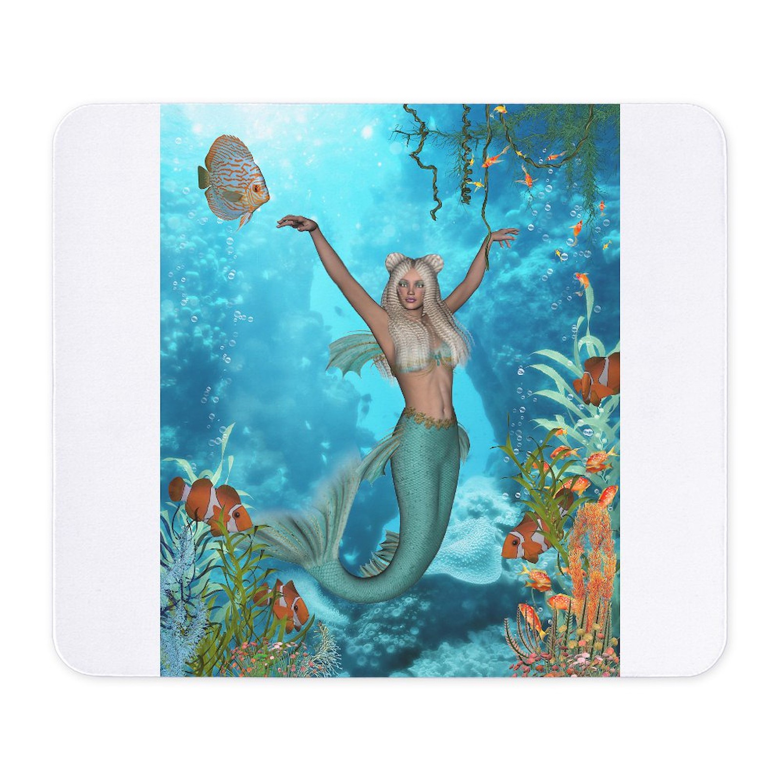 CafePress Best Seller Merrow Mermaid Mousepad  (986295231)