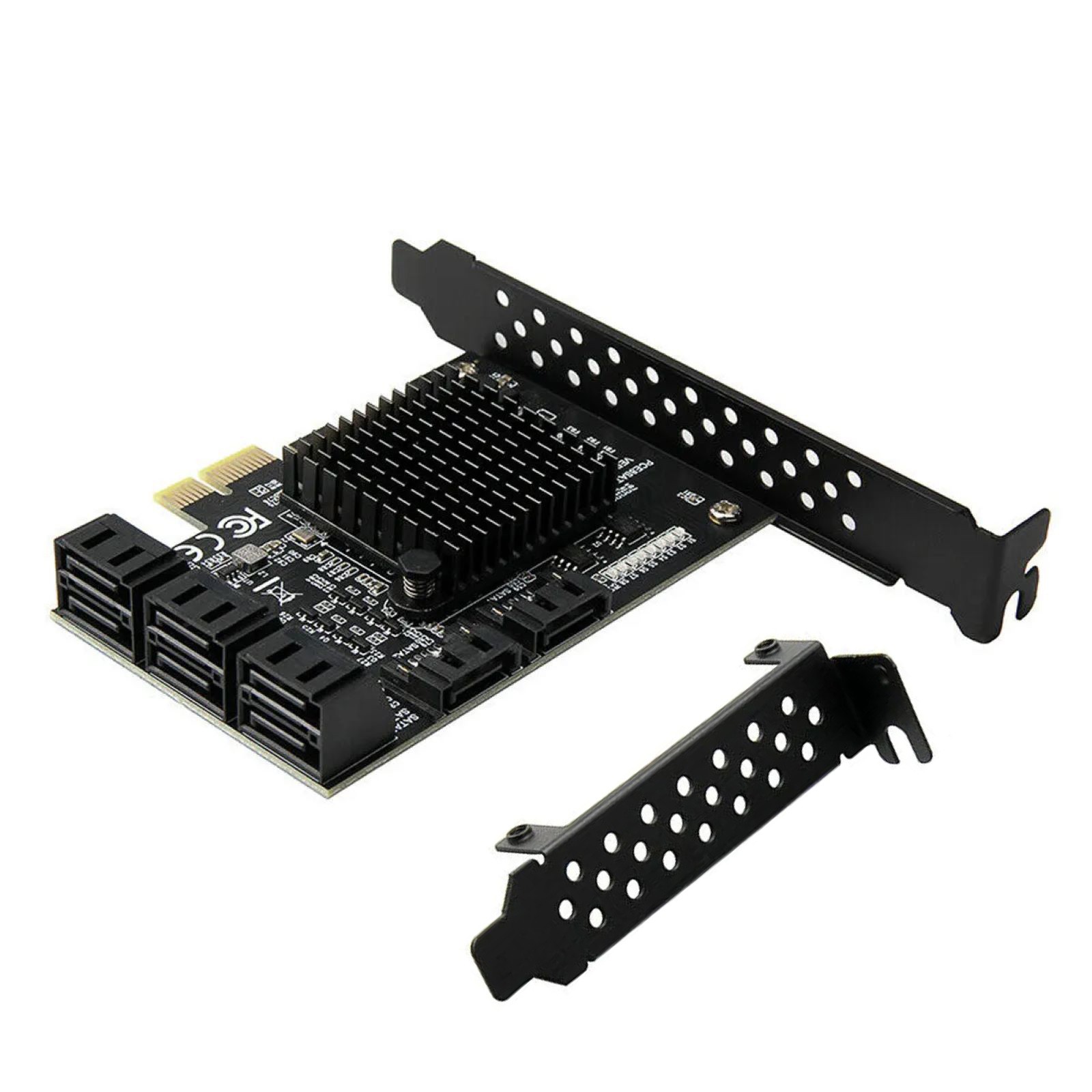 Wholesale Expansion Card Controller Adapter PCI-E to 8-Ports SATA 3.0 6G For HDD