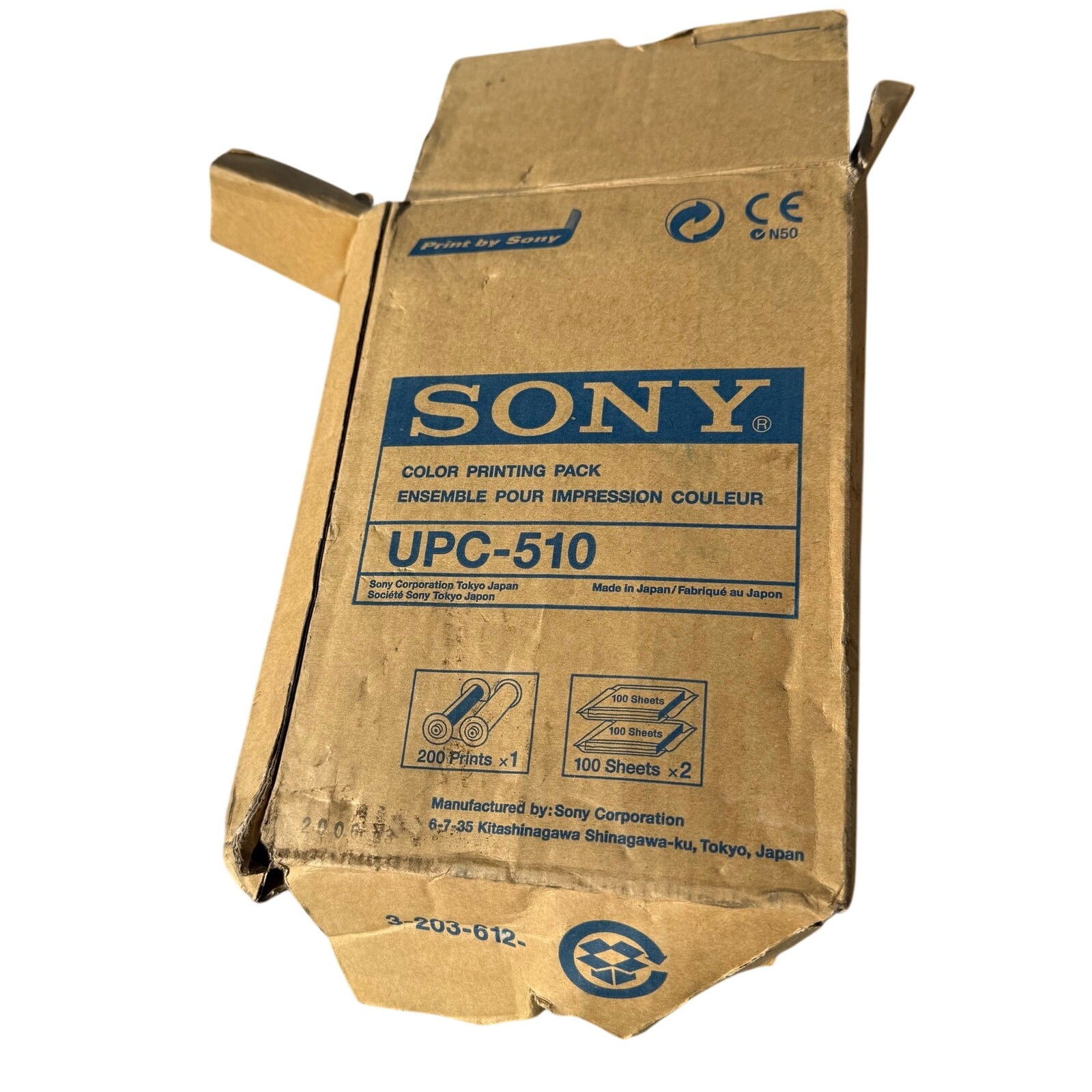 Sony UPC-510C Color Printer Paper 2 Sealed Packs OEM Media Japan NOS + More