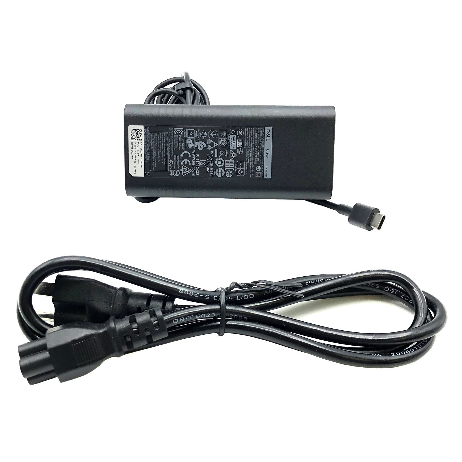 Genuine Dell USB C AC Power Charger for Dell Precision 3480 3580 3581
