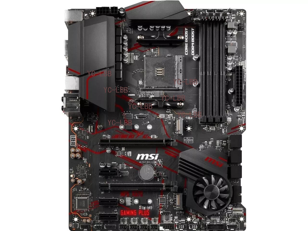 MSI MPG X570 GAMING PLUS AMD AM4 SATA 6Gb/s M.2 USB 3.2 Gen 2 ATX Motherboard