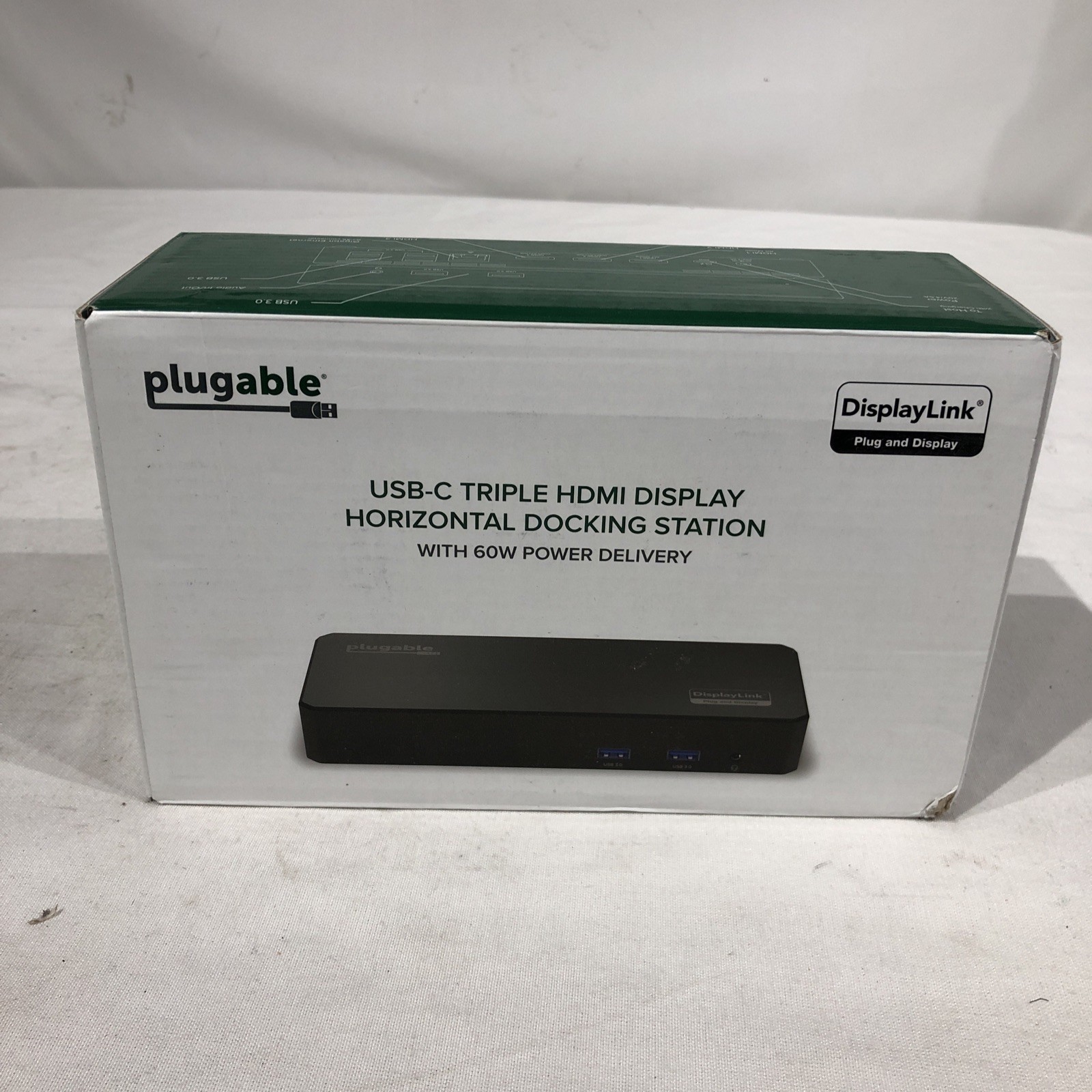 Plugable USB-C 4K Triple HDMI Display 100w Charging - UD-3900PDZ