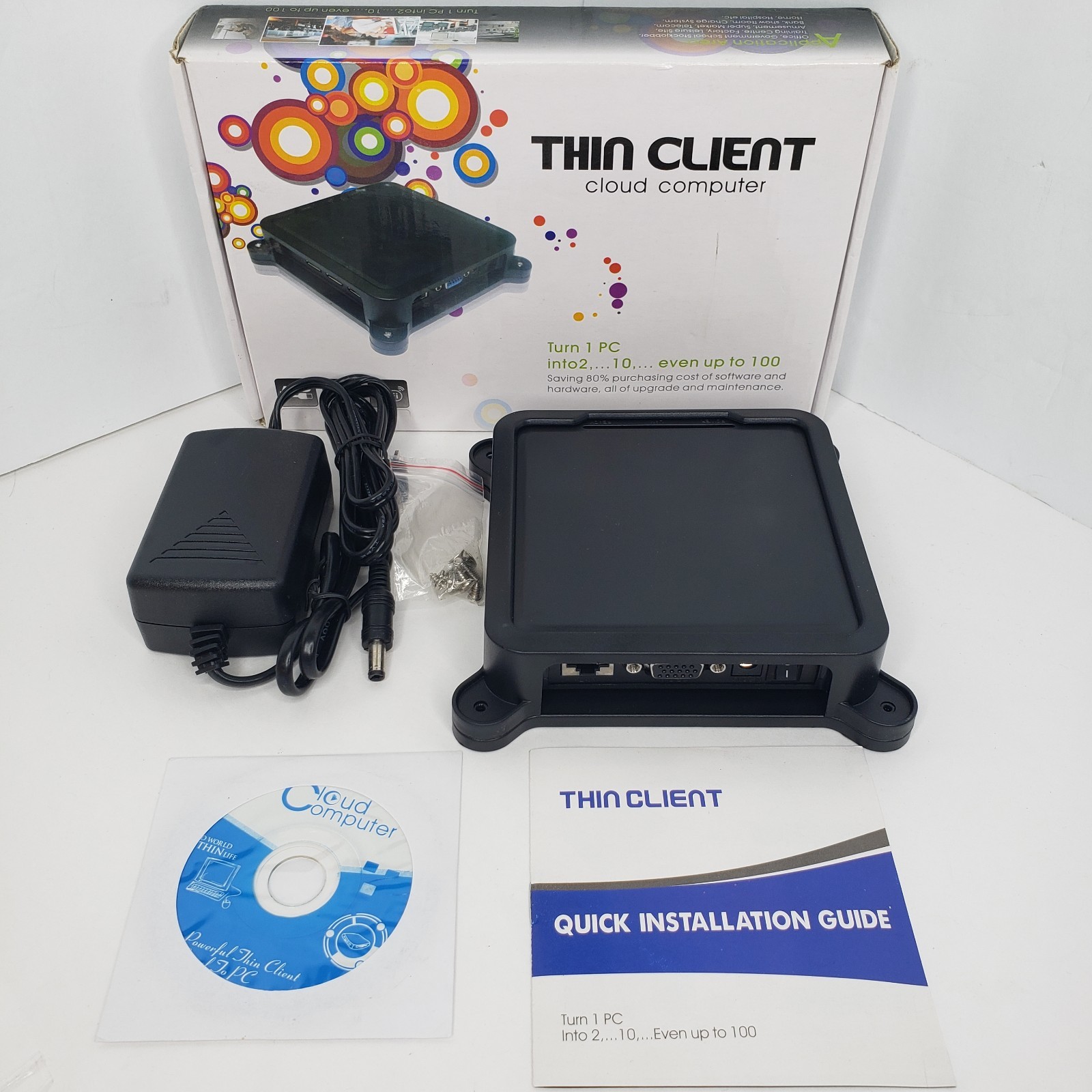 Thin Client Cloud Computer New Open Box Complete 
