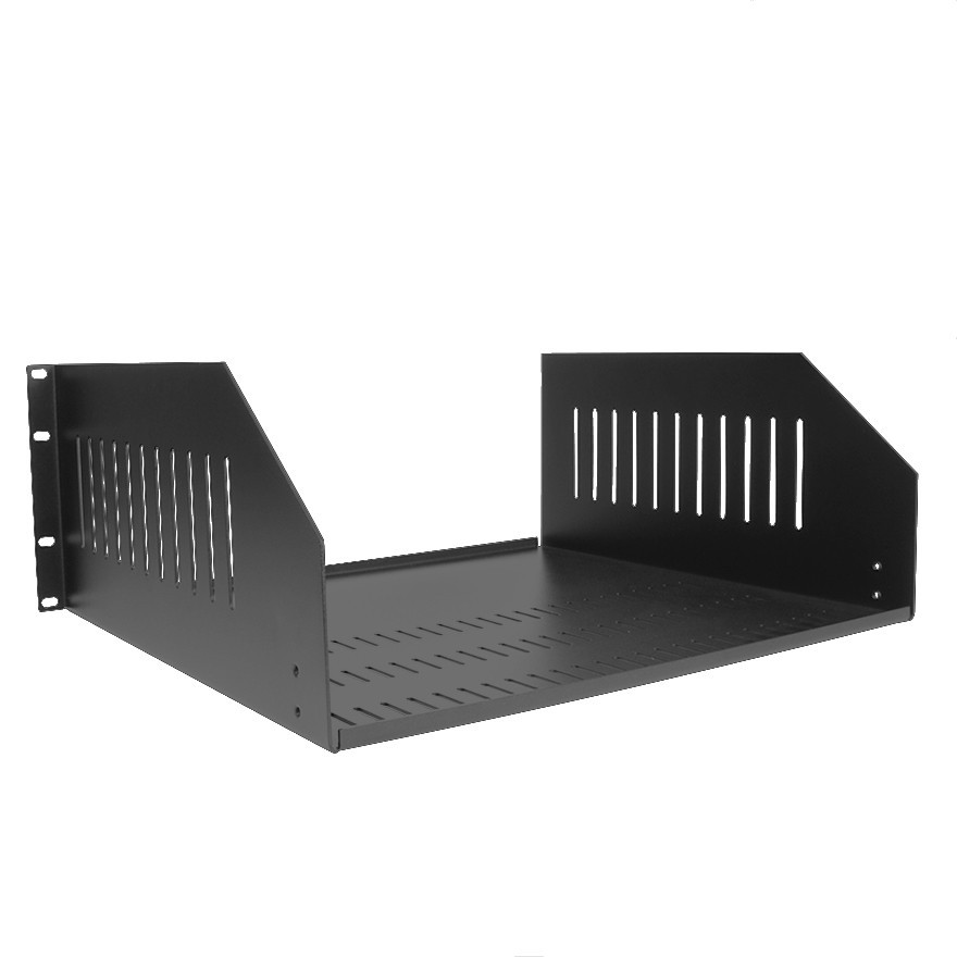 Royal Racks 4U Rack Shelf Ventilated Heavy Duty AV Network Equipment Shelf