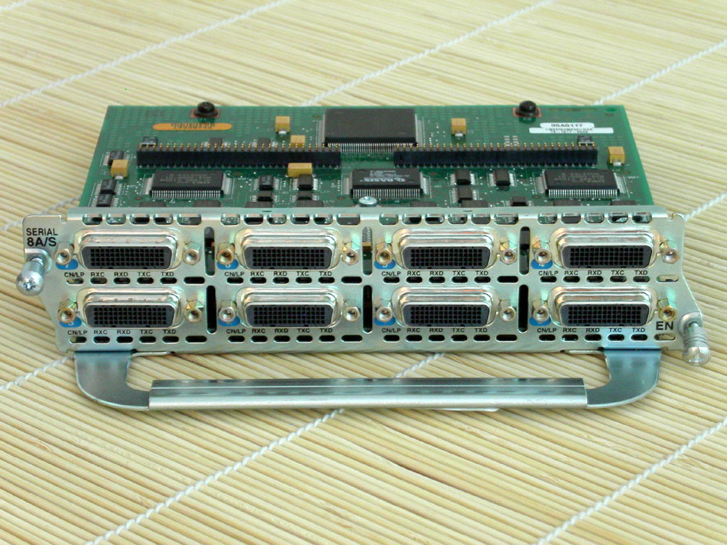 CISCO NM-8A/S 8-Port Async/Sync Serial Network Card Network Module
