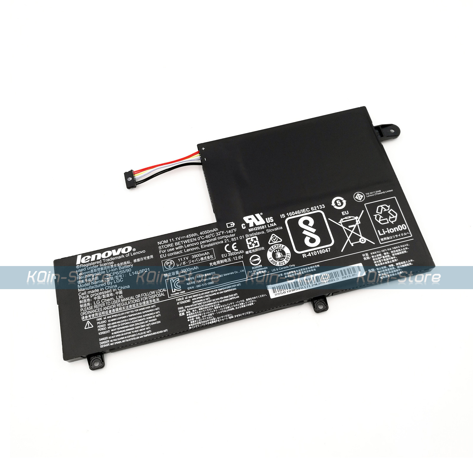 New Genuine L14M3P21 L14L3P21 Battery for Lenovo 510S Yoga 500-14IBD Flex 3-1570