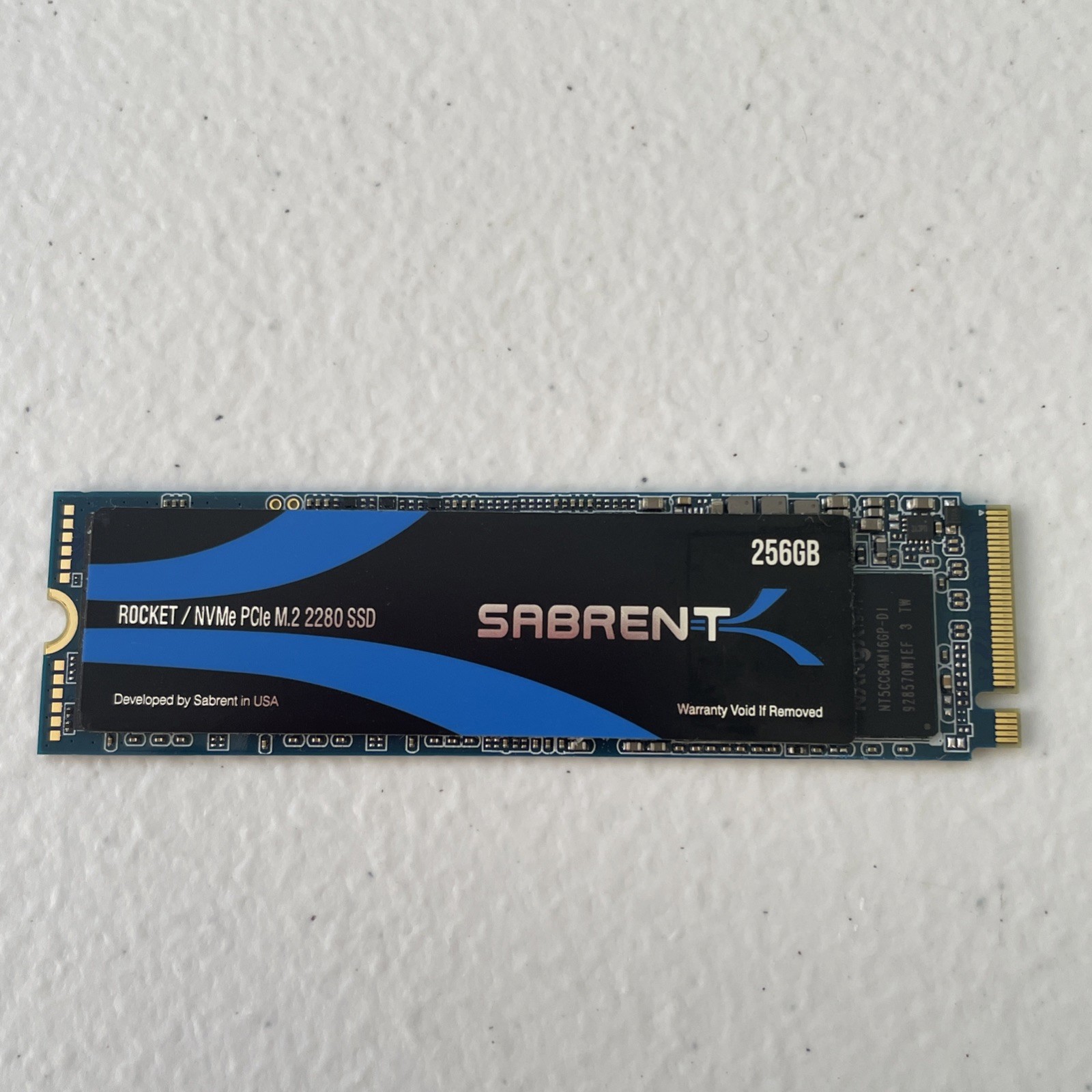 Sabrent Rocket 256GB M.2 NVME - Tested | See Crystal Disk Info