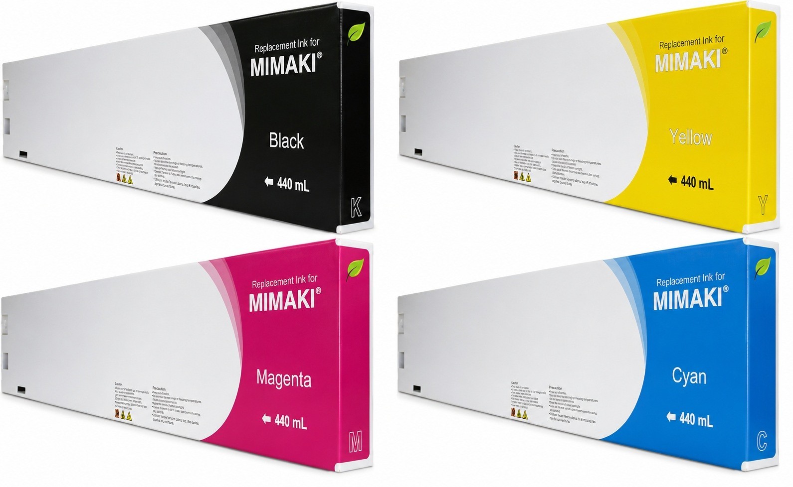 NEW PREMIUM COMPATIBLE MIMAKI ECO SOLVENT SS21 440ML CARTRIDGE