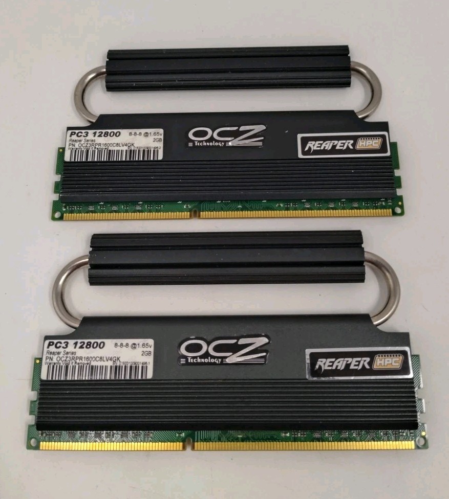 4GB OCZ Reaper HPC (2x2GB) 1600 PC3 12800 8-8-8 Memory OCZ3RPR16008LV4GK