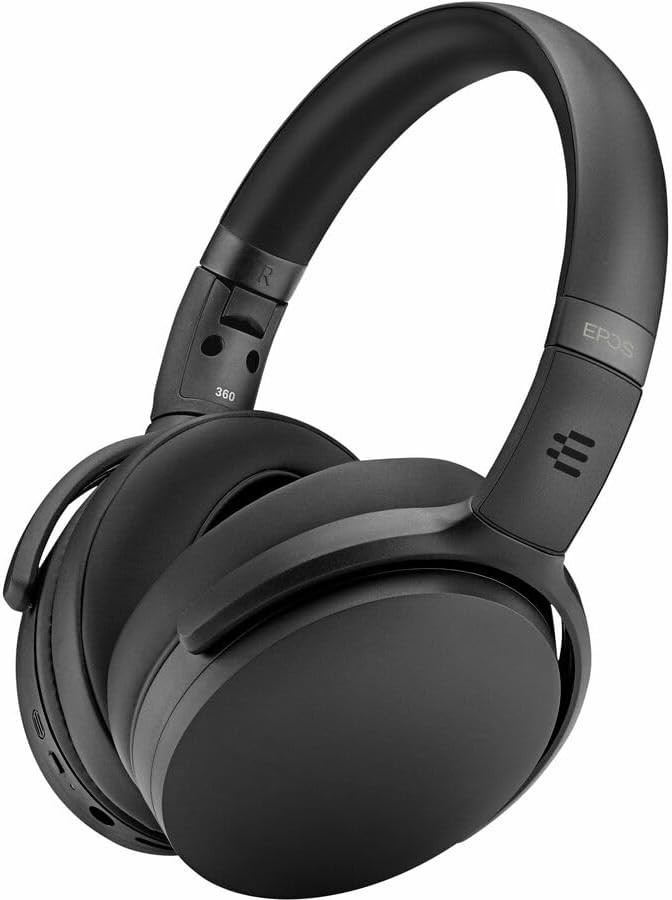 EPOS Adapt 361 Over-Ear Wireless Bluetooth Headset with Carrying Case | 1001008