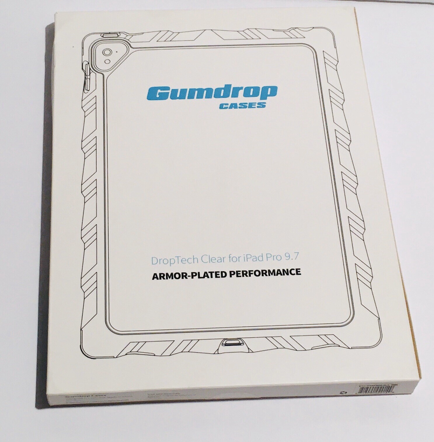 Gumdrop Cases DropTech Clear Protection for The New Apple iPad 9.7, 6th G... NOB