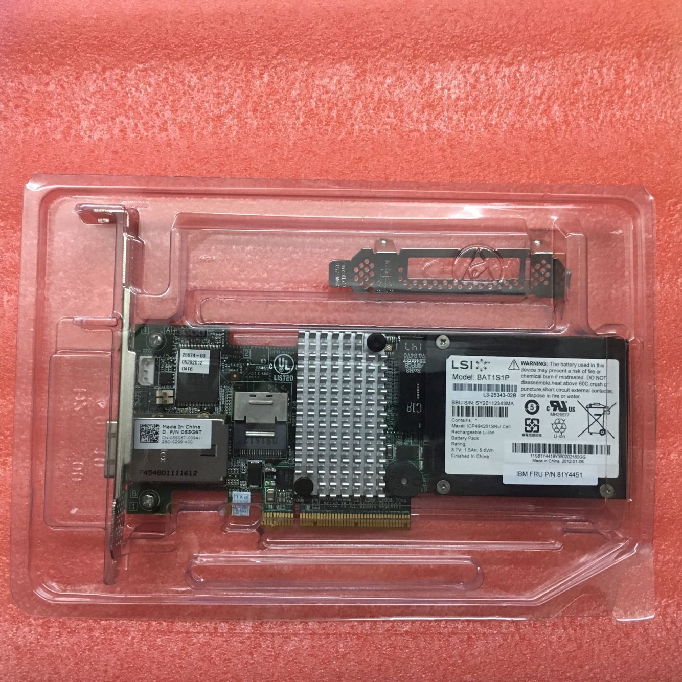 LSI/DELL 9280-4i4e 4 Int 4 Ext SAS/SATA 6G RAID Card RAID Controller +Battery