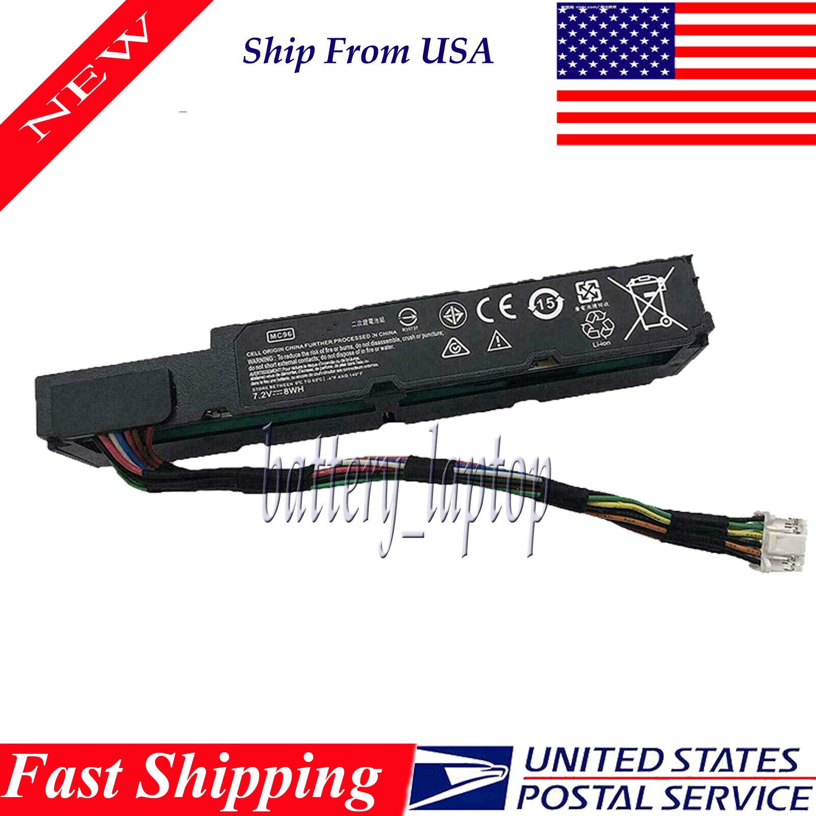 Battery for Smart Array Series Gen9 Gen10 DL/ML/SL 871264-001 727258-B21 MC96G9
