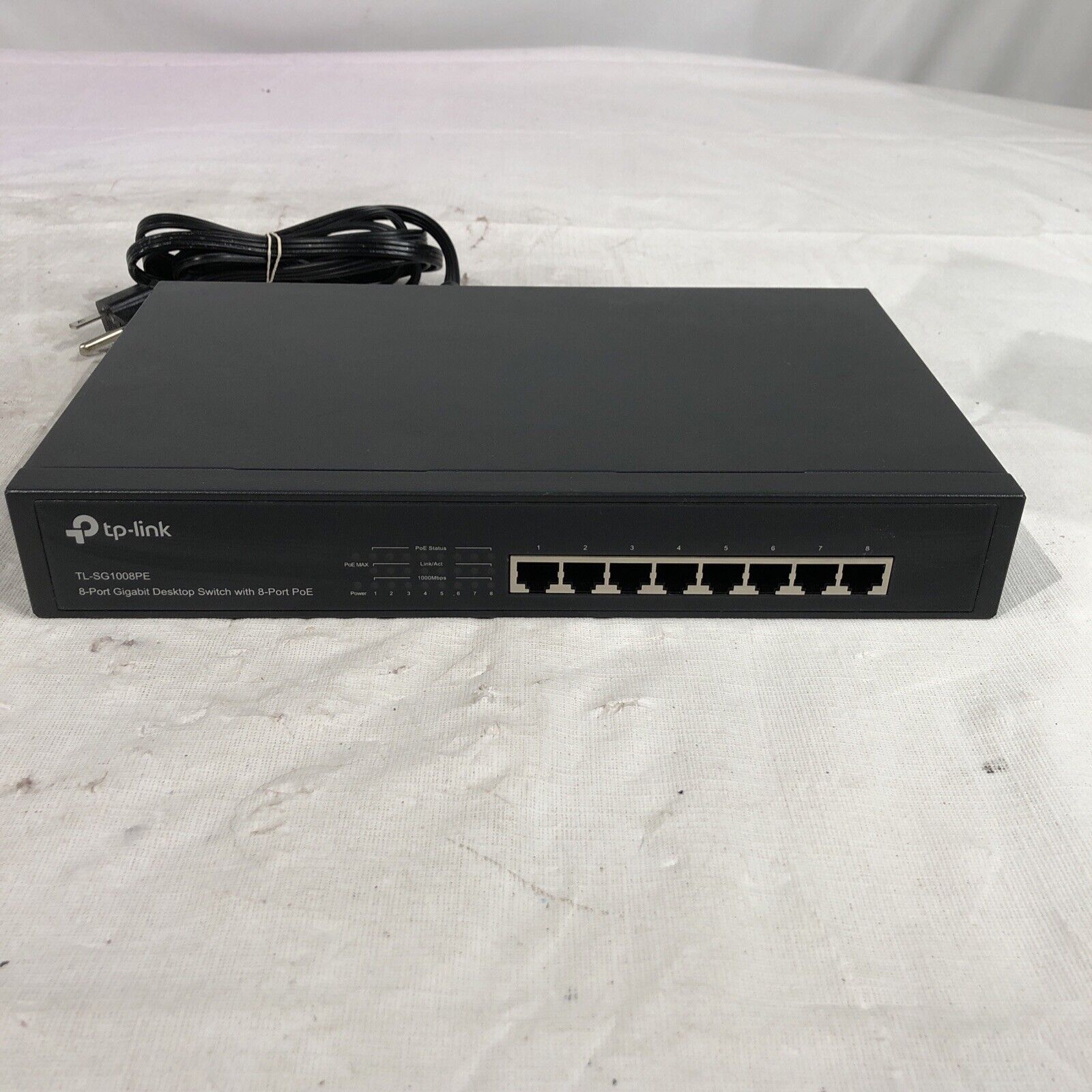TP-LINK TL-SG1008PE 8-Port Network Switch