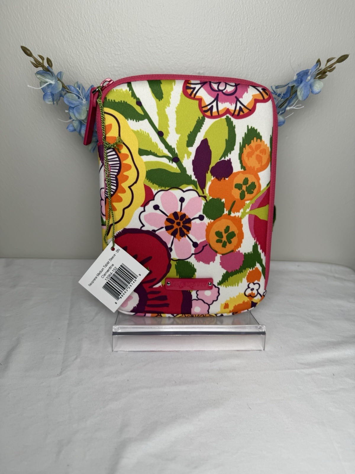 Vera Bradley Clementine Medium Tablet Sleeve NWT Retired Pattern