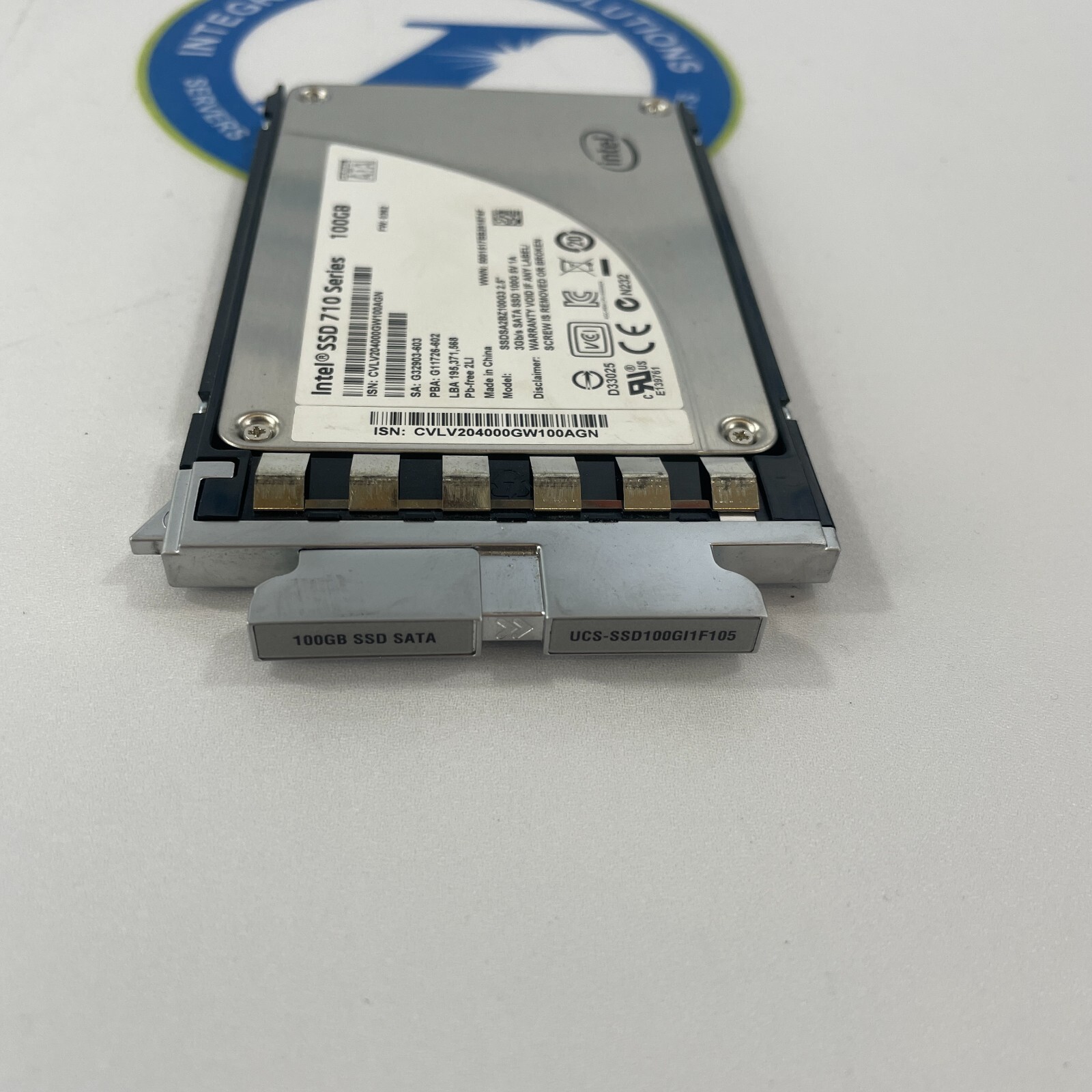 Cisco UCS-SSD100GI1F105  100GB SATA 3Gbps 2.5-inch Solid State Drive