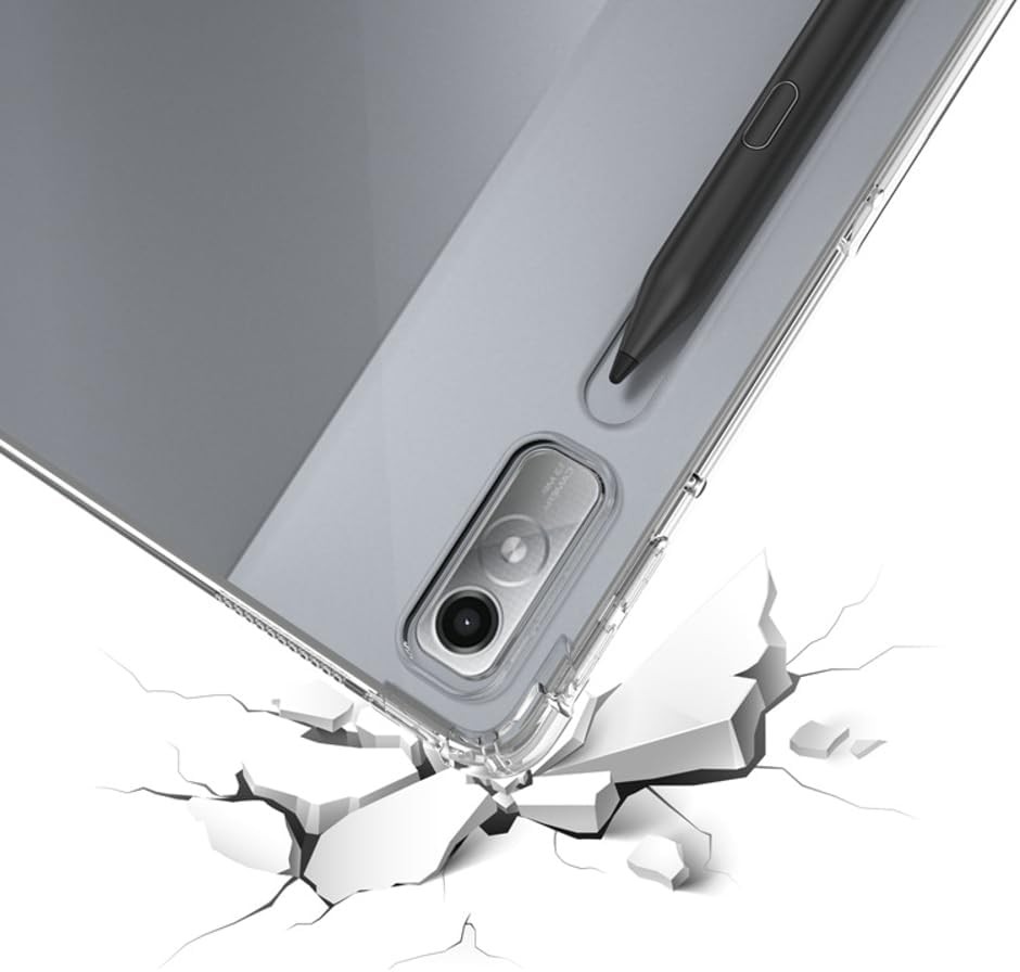 Case for Lenovo Tab P11 Pro 2nd Gen 11.2", Ultra Slim TPU Soft Transparent Cover