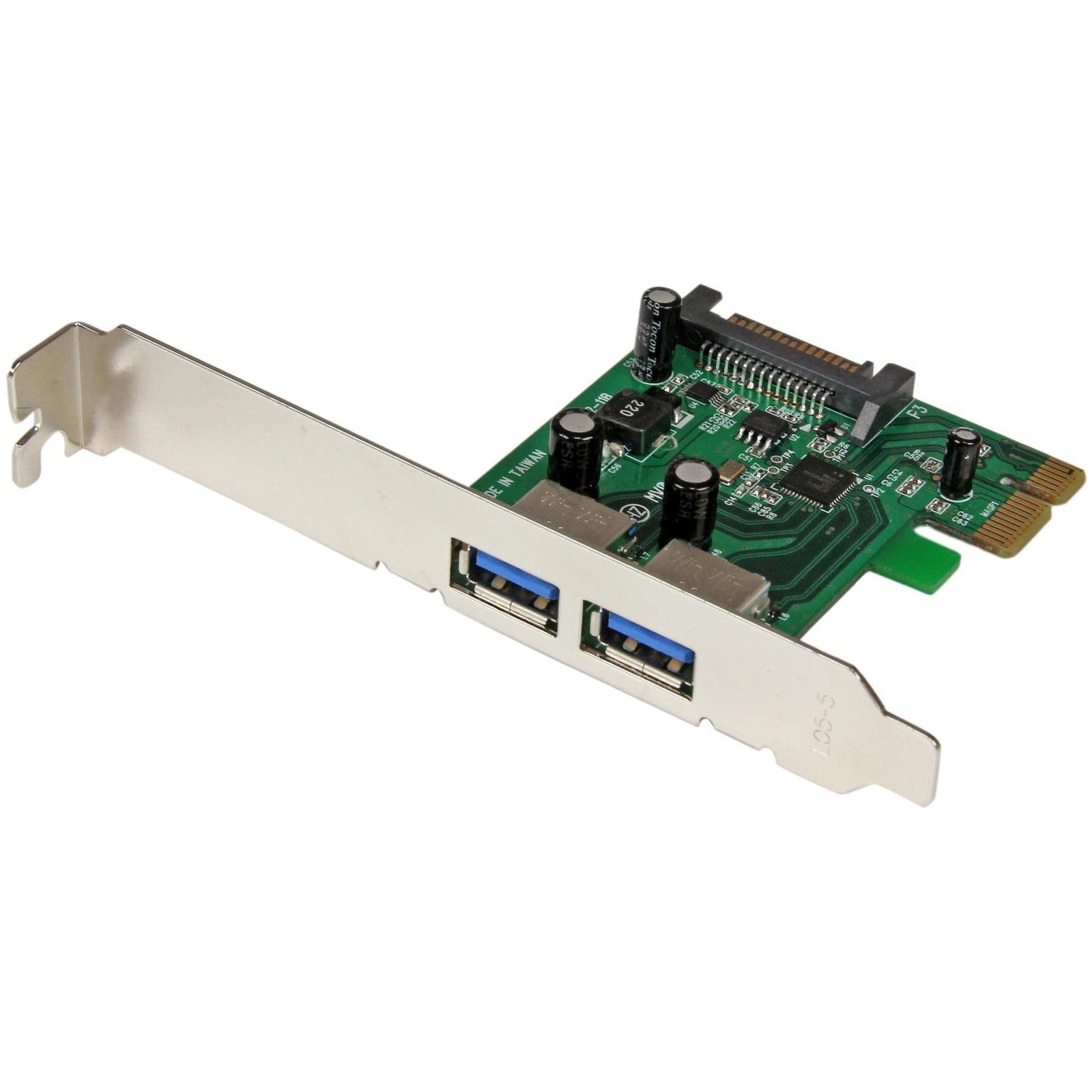 StarTech.com PEXUSB3S24 2 Port PCI Express (PCIe) SuperSpeed USB 3.0 Card Adapte