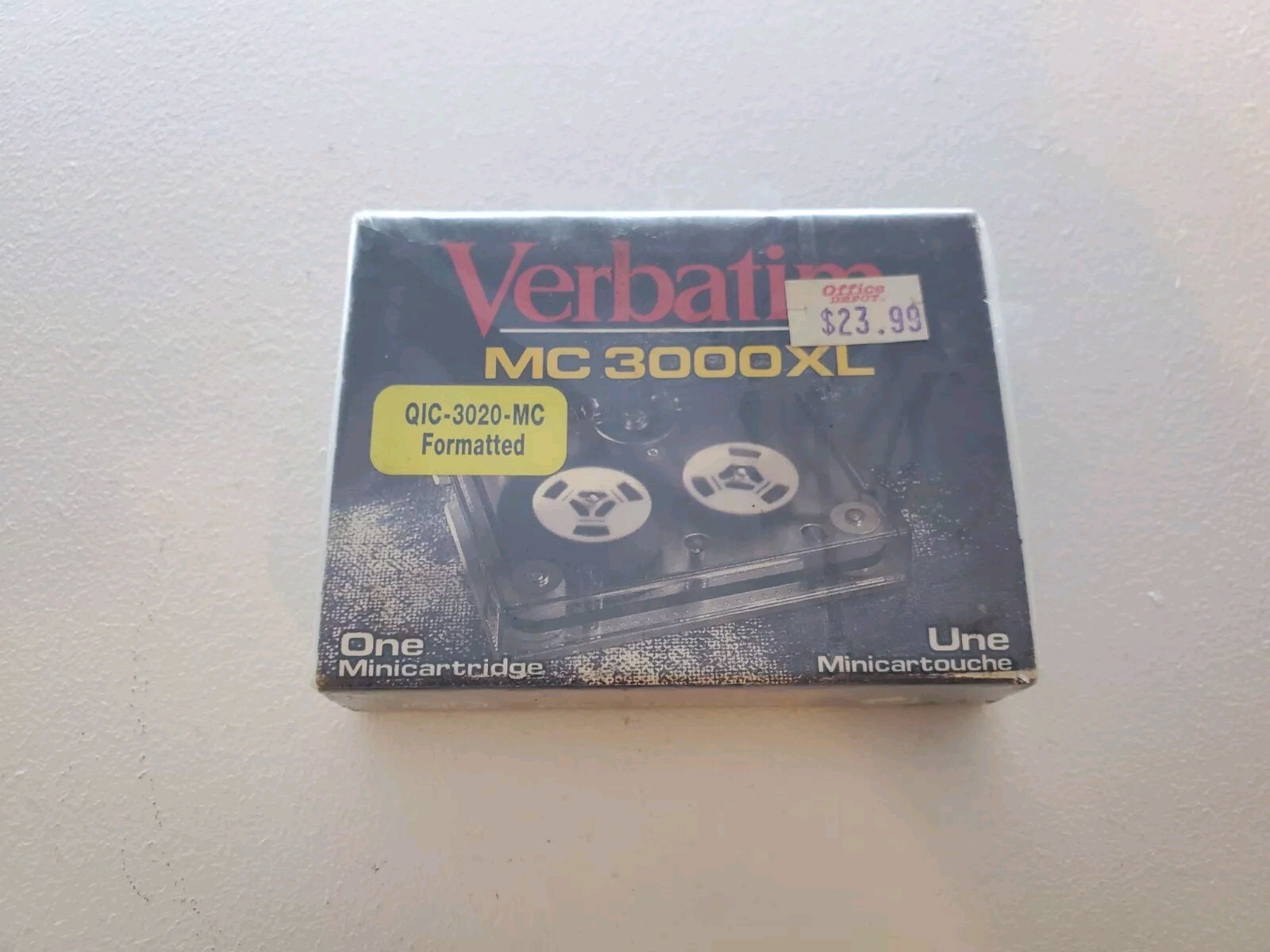 Verbatim MC3000XL Minicartridge 400 ft (121.9 m) 90921 5L1 Microcartridge 
