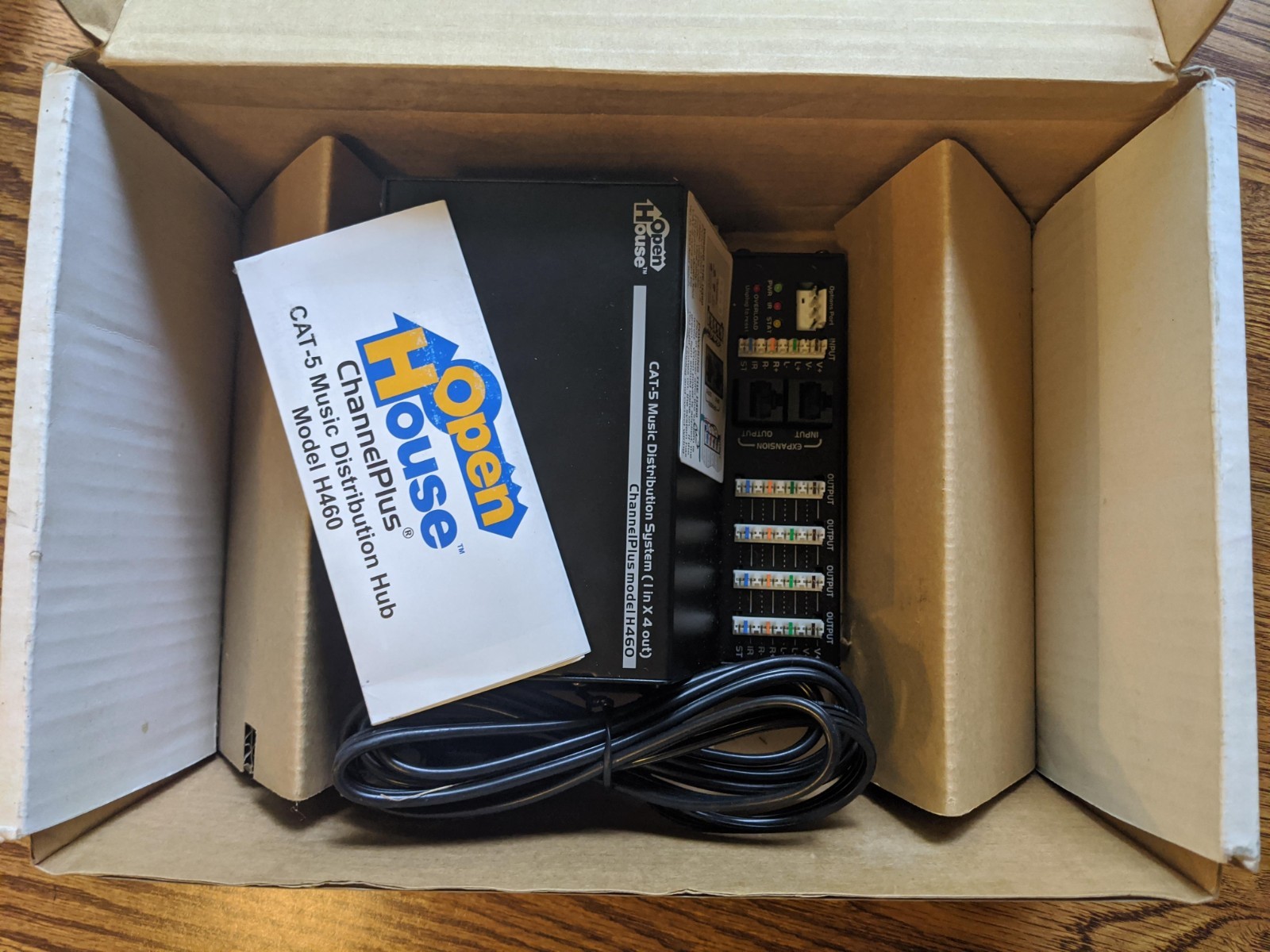 Open House ChannelPlus Cat-5 Music Distribution Hub Model H460
