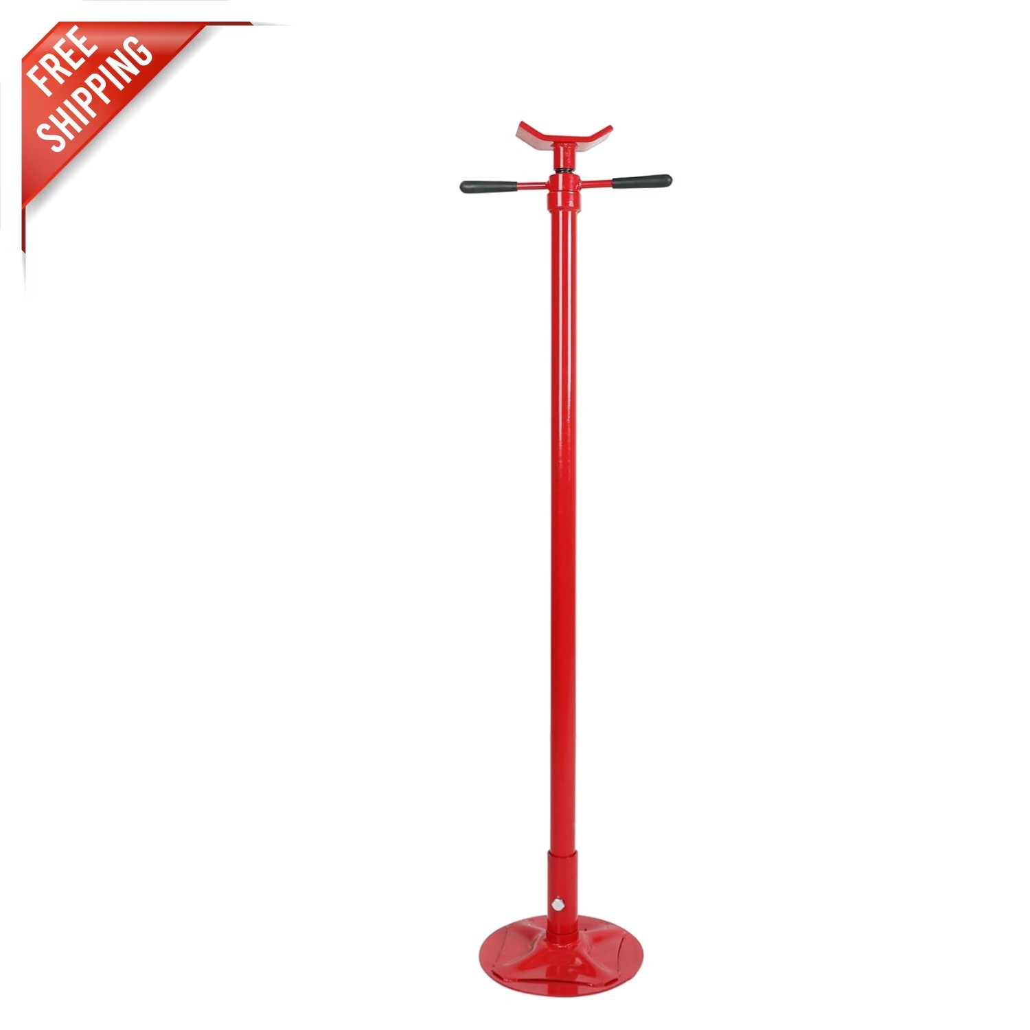 Heavy-Duty Engine Hoist with 3/4 Ton Capacity & Adjustable Height 53.5-79 in