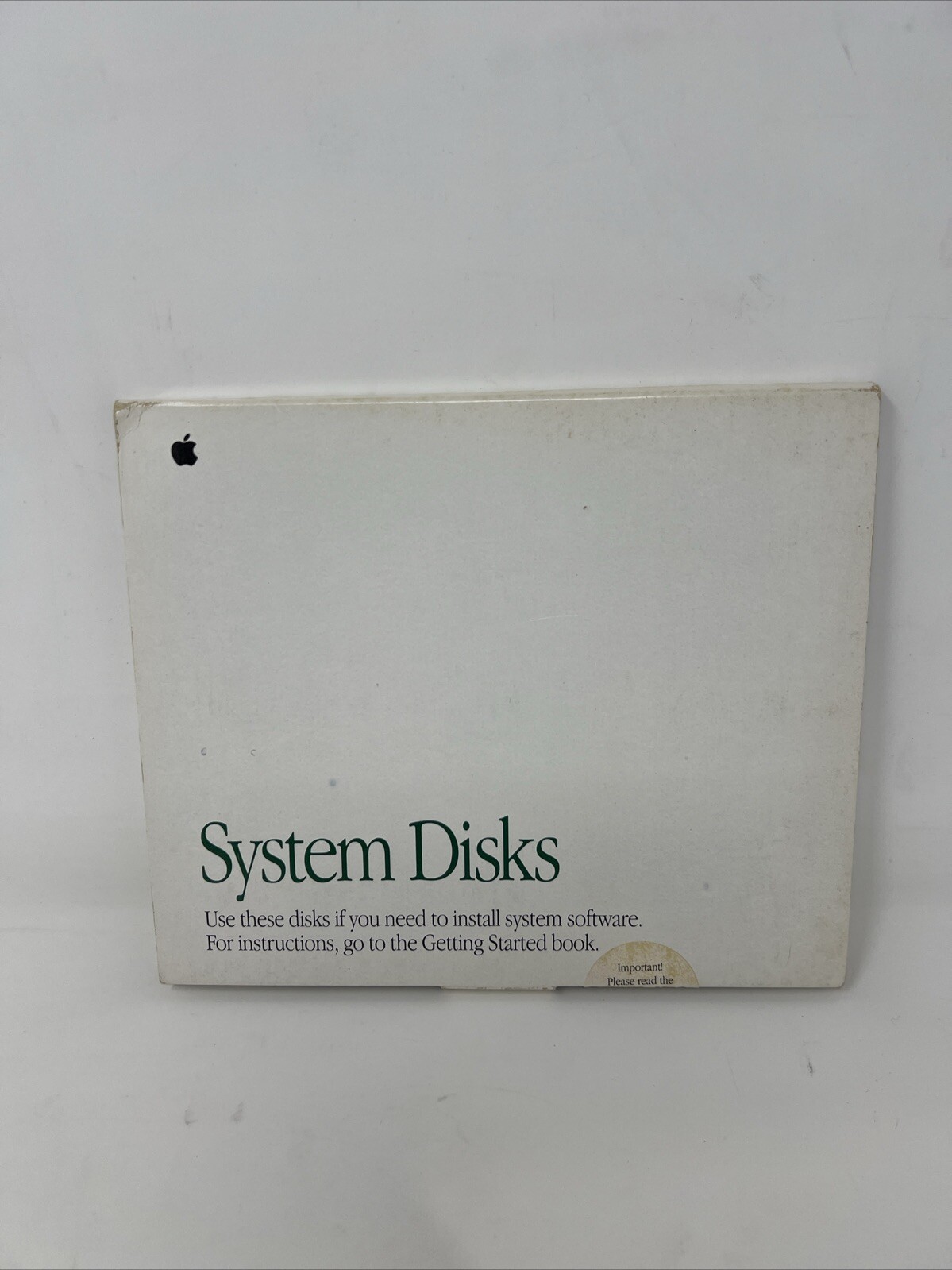 Apple Macintosh System Floppy Disks for Fonts, Tidbits and Printing 1991 (j7)