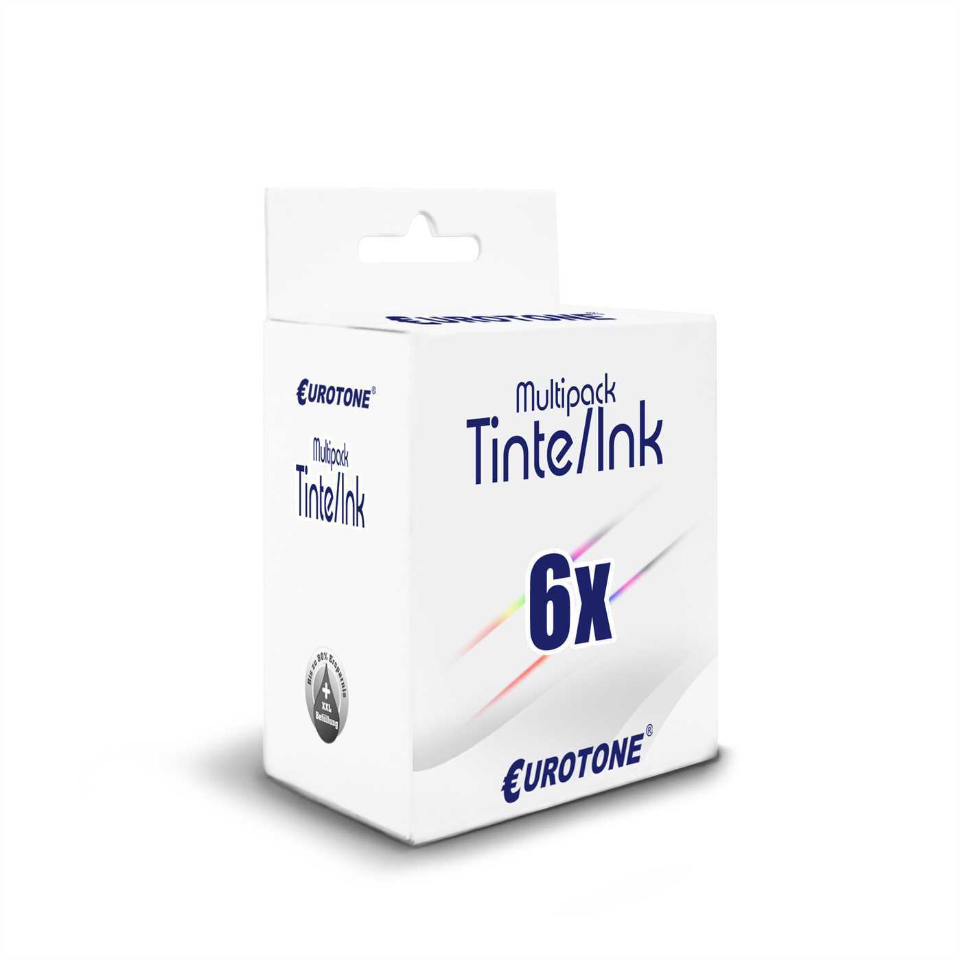 6x Eurotone ECO Ink Alternative for Epson T0791 T0792 T0793 T0794 T0795 T0796
