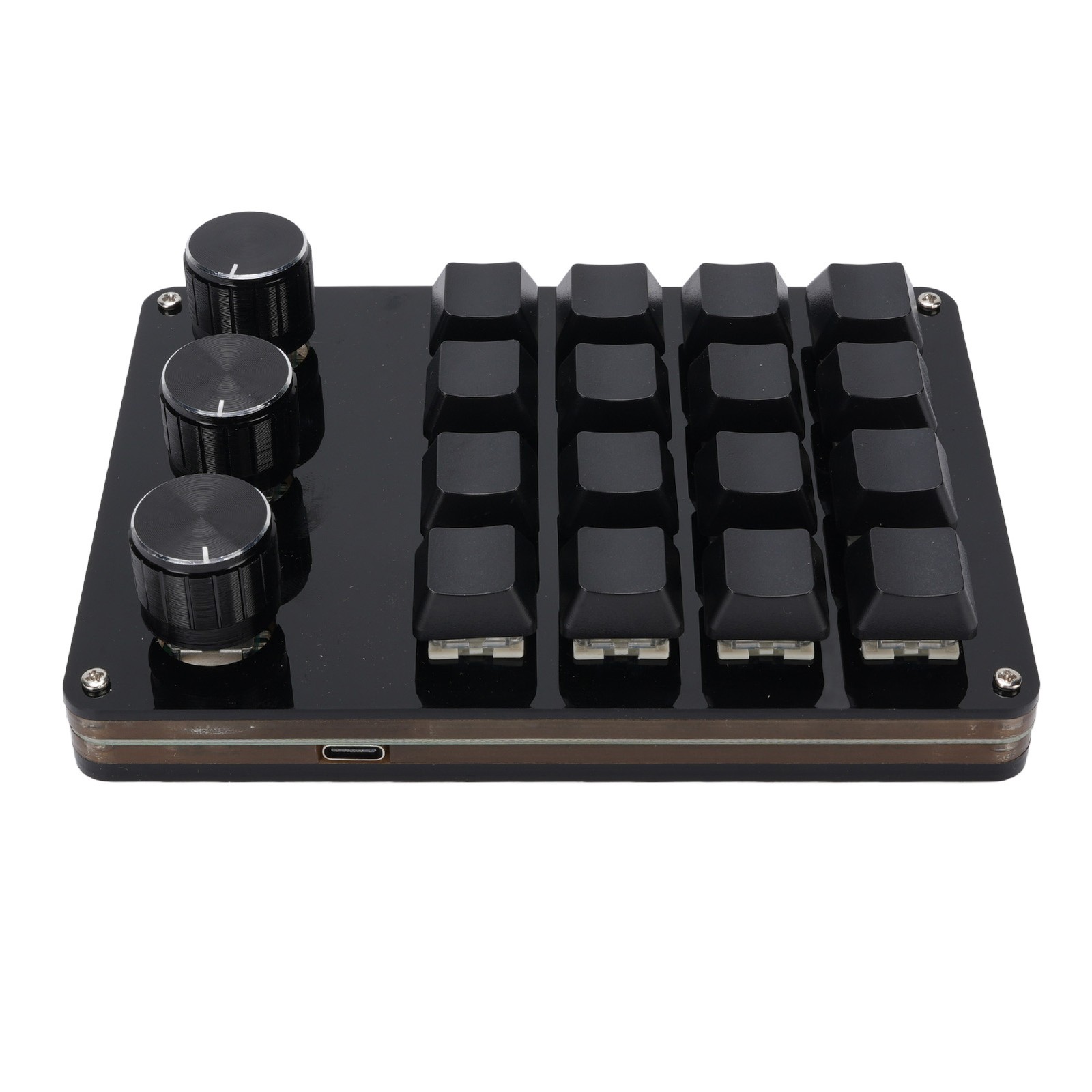 16 Key 3 Knob Keyboard Custom Macro Programmable Keypad Hot Swappable Blue