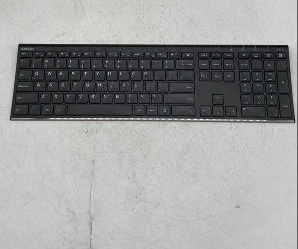 Arteck 2.4G Wireless Keyboard Ultra Slim Full Size, Rechargeable NO USB DONGLE
