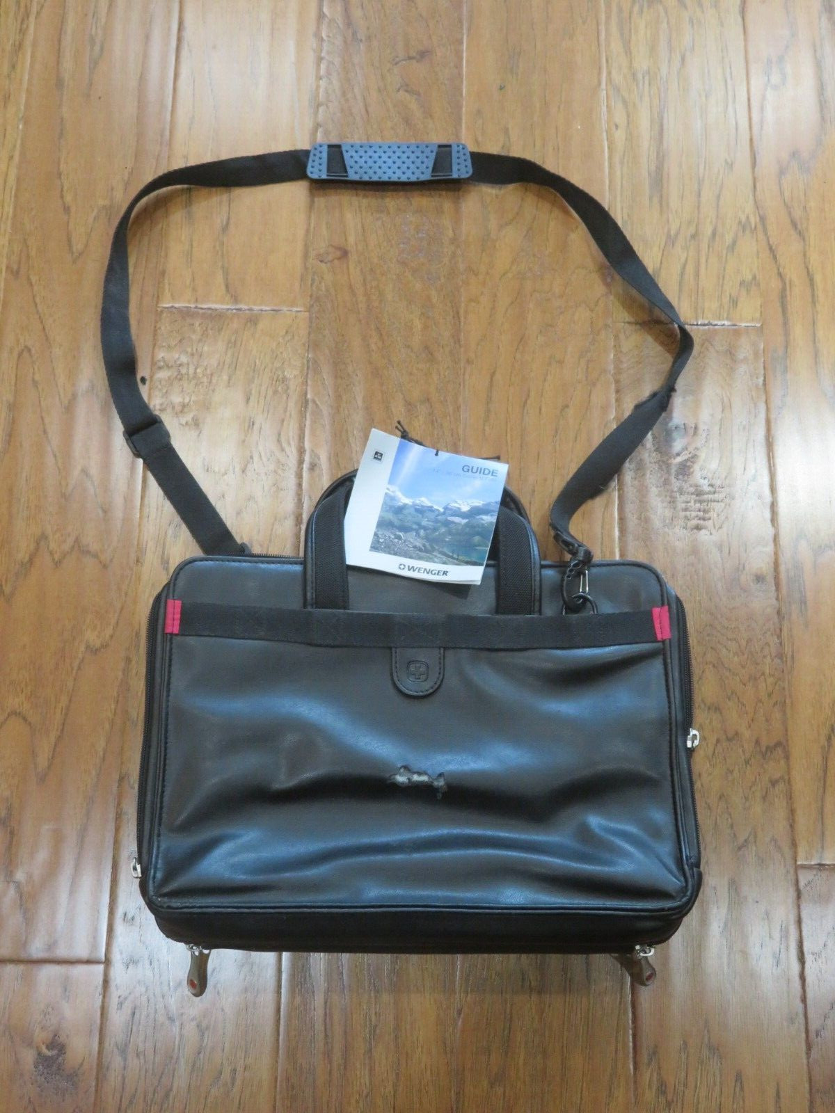 Wenger Guide 14" Comp-U-Folio Black Laptop Briefcase Bag *PLEASE READ LISTING*