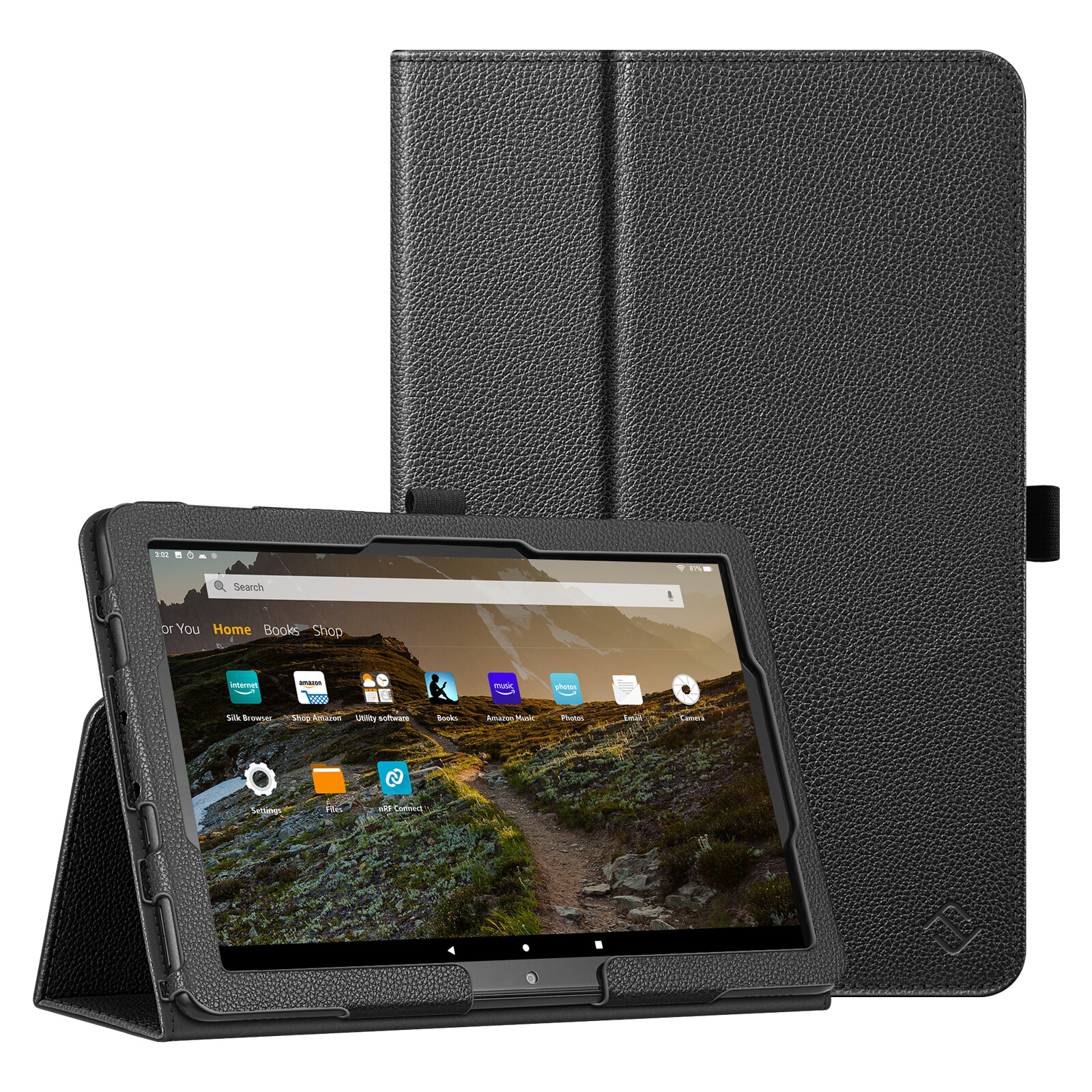 Case for Amazon Fire HD 10 (13th/11th Generation) Smart Slim Fit Standing Cover