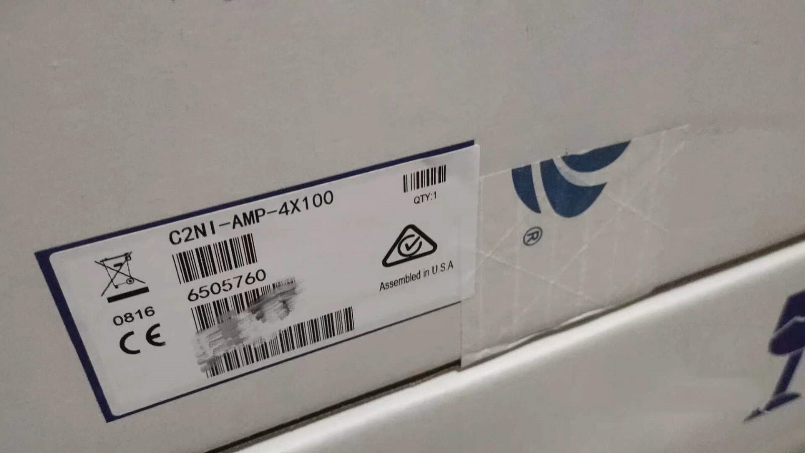 1PC NEW CRESTRON C2NI-AMP-4X100 audio distribution system (DHL or EMS) #N2417 YF