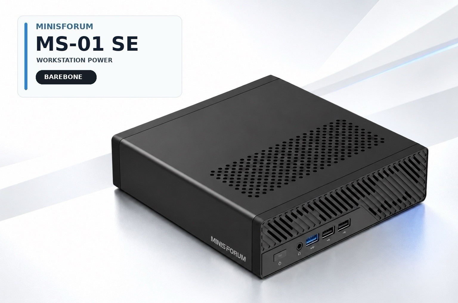 MINISFORUM MS-01 SE i5-12600H Barebone Mini PC No RAM/SSD