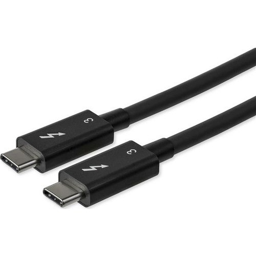 StarTech 2.7Ft Thunderbolt 3 to Thunderbolt 3 Cable TBLT34MM80CM