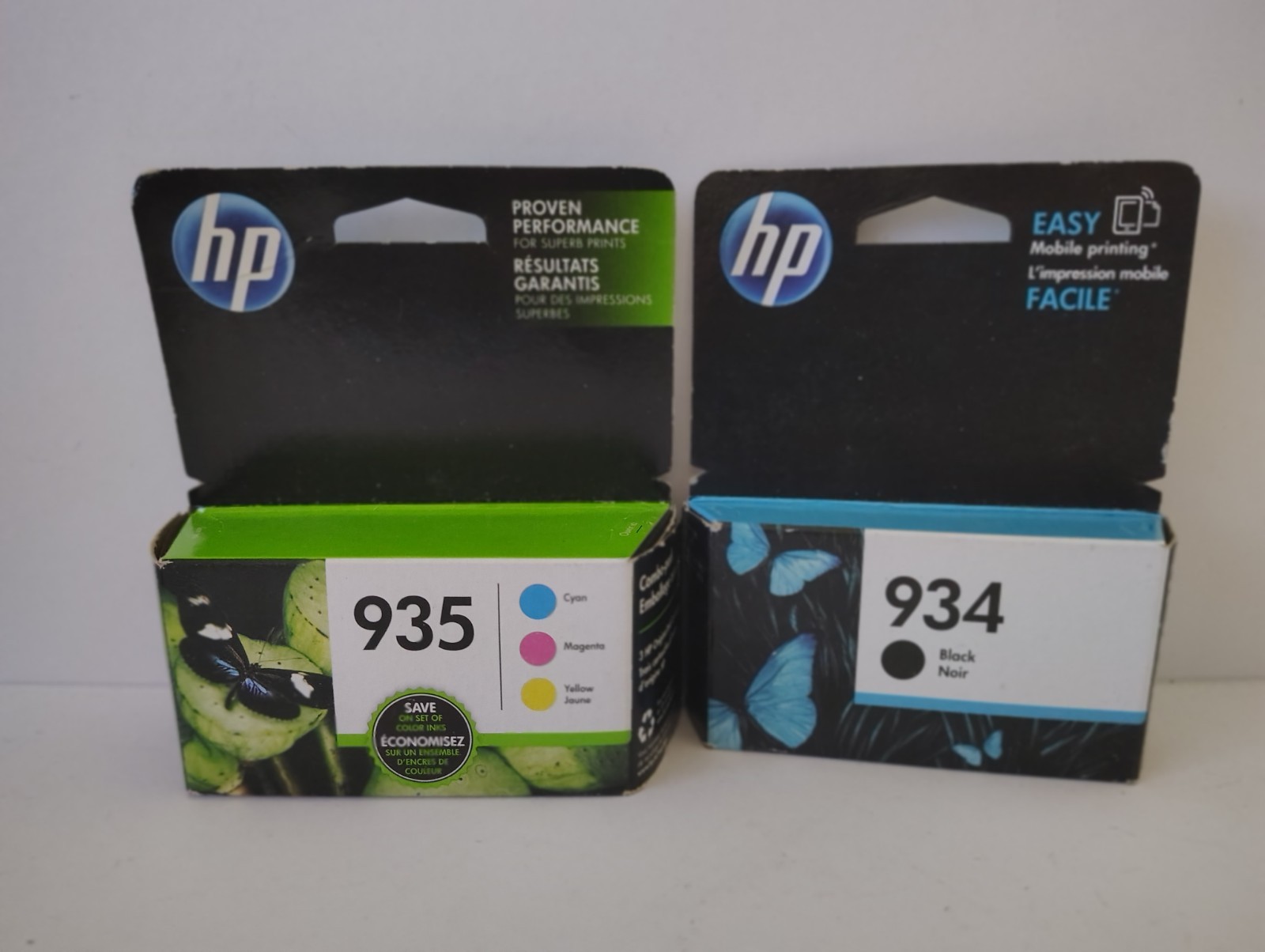 Genuine HP 934 Black & 935 Cyan Magenta Yellow Ink Cartridges Expired B61