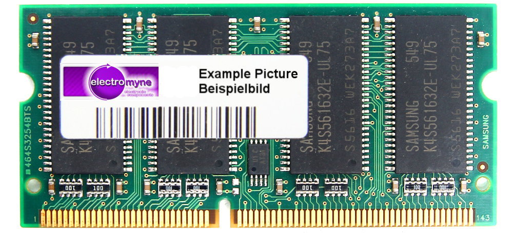 64MB Samsung PC100 SDR SD RAM 100MHZ CL3 144-Pin SO-DIMM Module M464S0824DT1-L1L