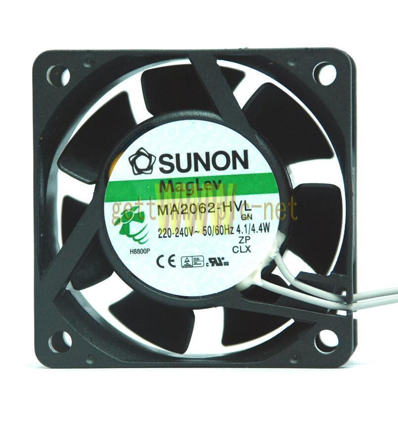 For SUNON AC Fan GN AC220-240V 50/60Hz 4.1/4.4W 60x60x25mm MA2062-HVL