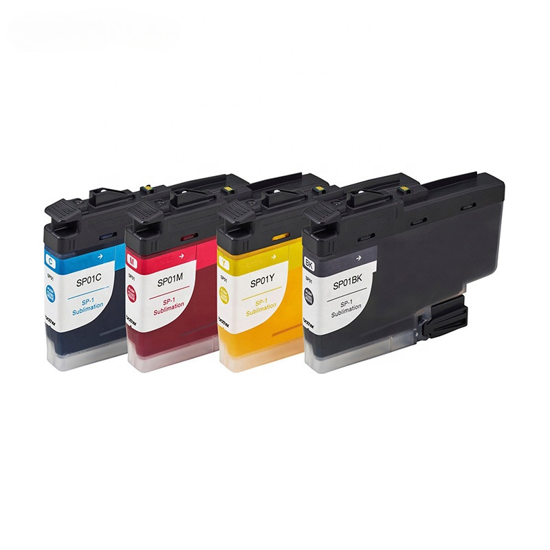 SP01BK SP01C SP01M SP01Y Sublimation Compatible Ink Cartridge for Brother SP-1
