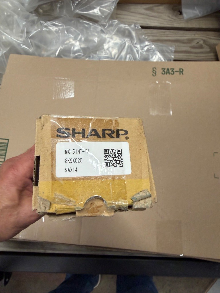Genuine Sharp MX-51NT-YA Yellow Toner Cartridge OEM New Sealed Made in Japan