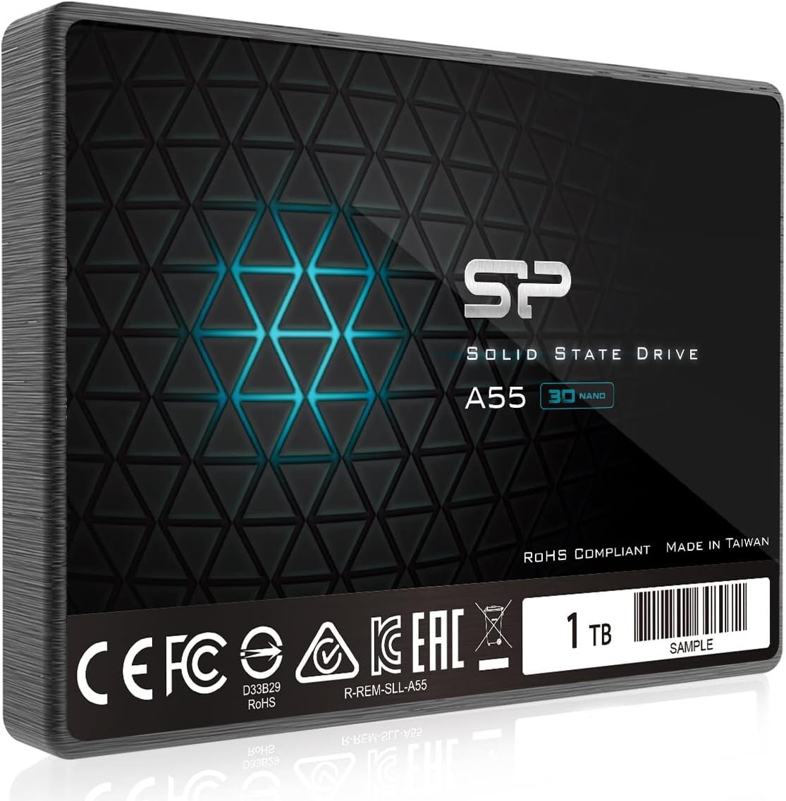Silicon Power 1TB SSD 3D NAND A55 SLC Cache Performance Boost SATA III 2.5" SSD