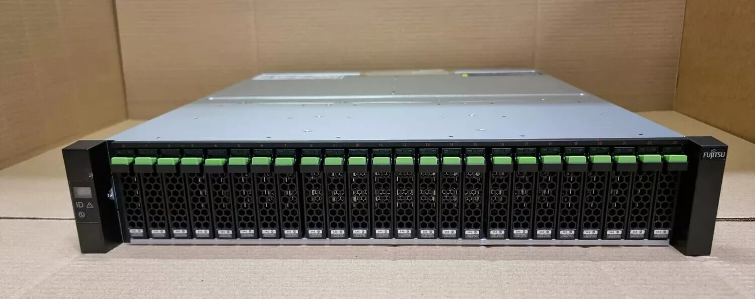 Fujitsu Eternus DX100/200 S3 S4 S5 Expansion array with 24 x 1.8TB 12G SAS HDD