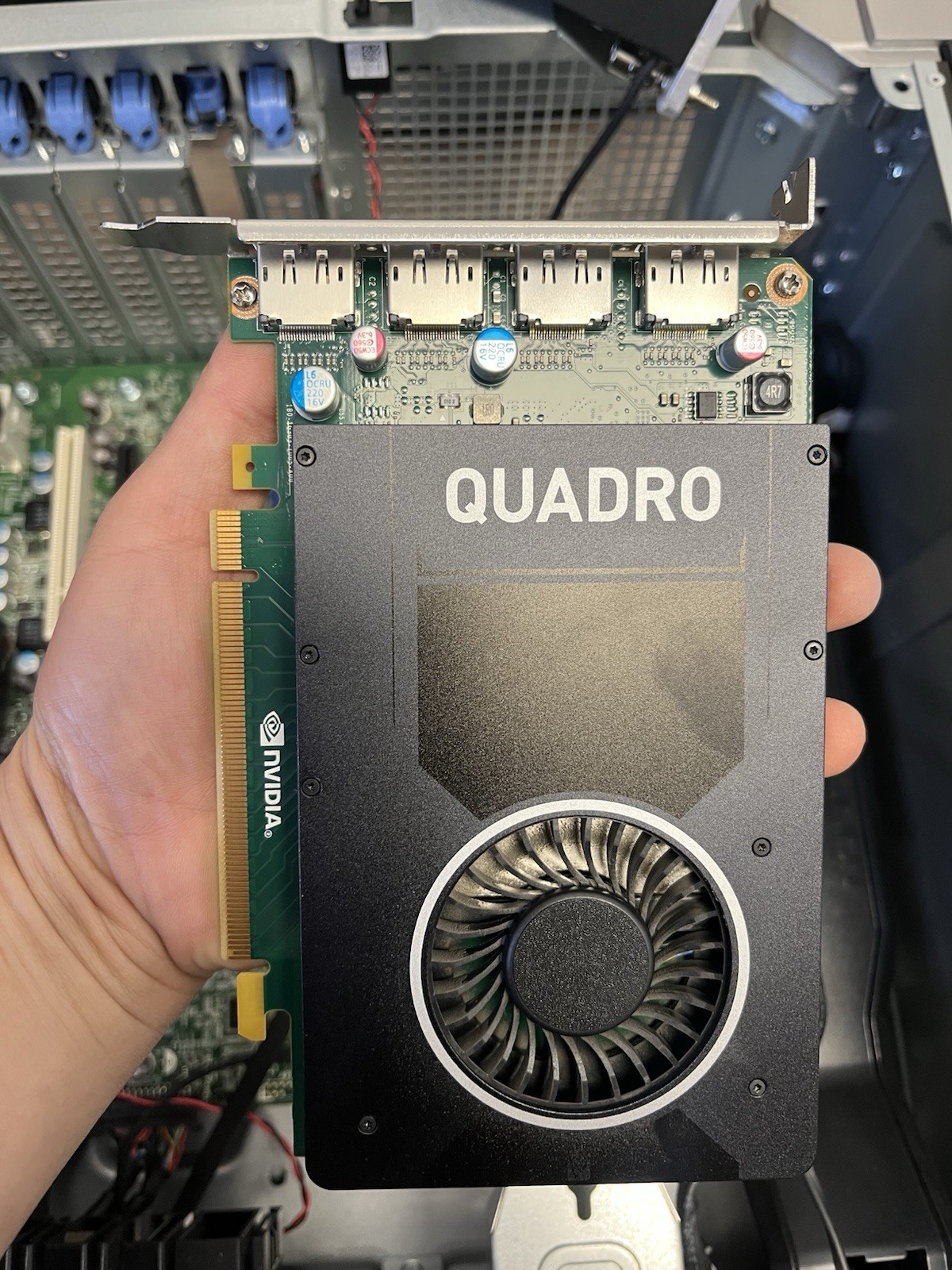 Dell NVIDIA Quadro M2000 4GB GDDR5 GPU 0W2TP6 4x DisplayPort Working Pull