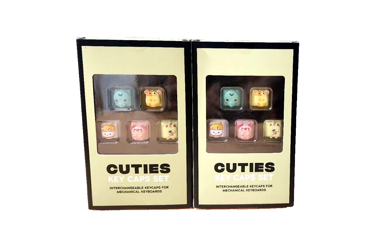 CUTIES KEY CAPS SET Flytech Key Caps For Mechanical Keyboard B2 2 Pack