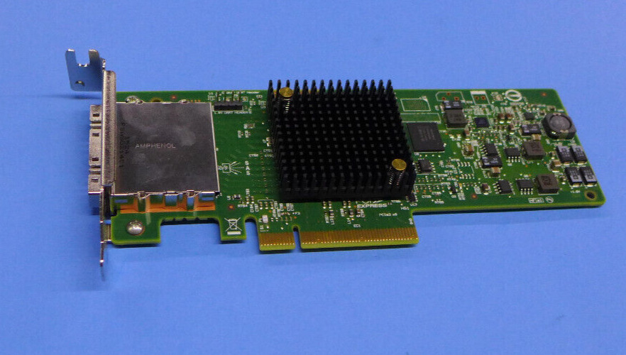 LSI 8-Port 6GBps PCI-e x8 Host Bus Adapter Card SAS9207-8e