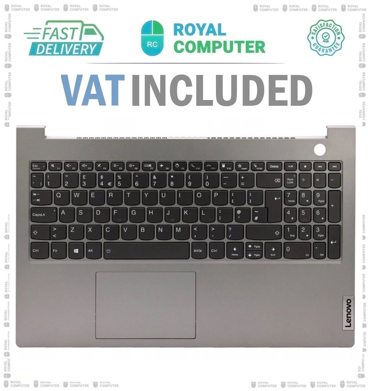 New Touchpad Palmrest UK Keyboard For Lenovo ThinkBook 15 G2 ITL ARE ACL ITL