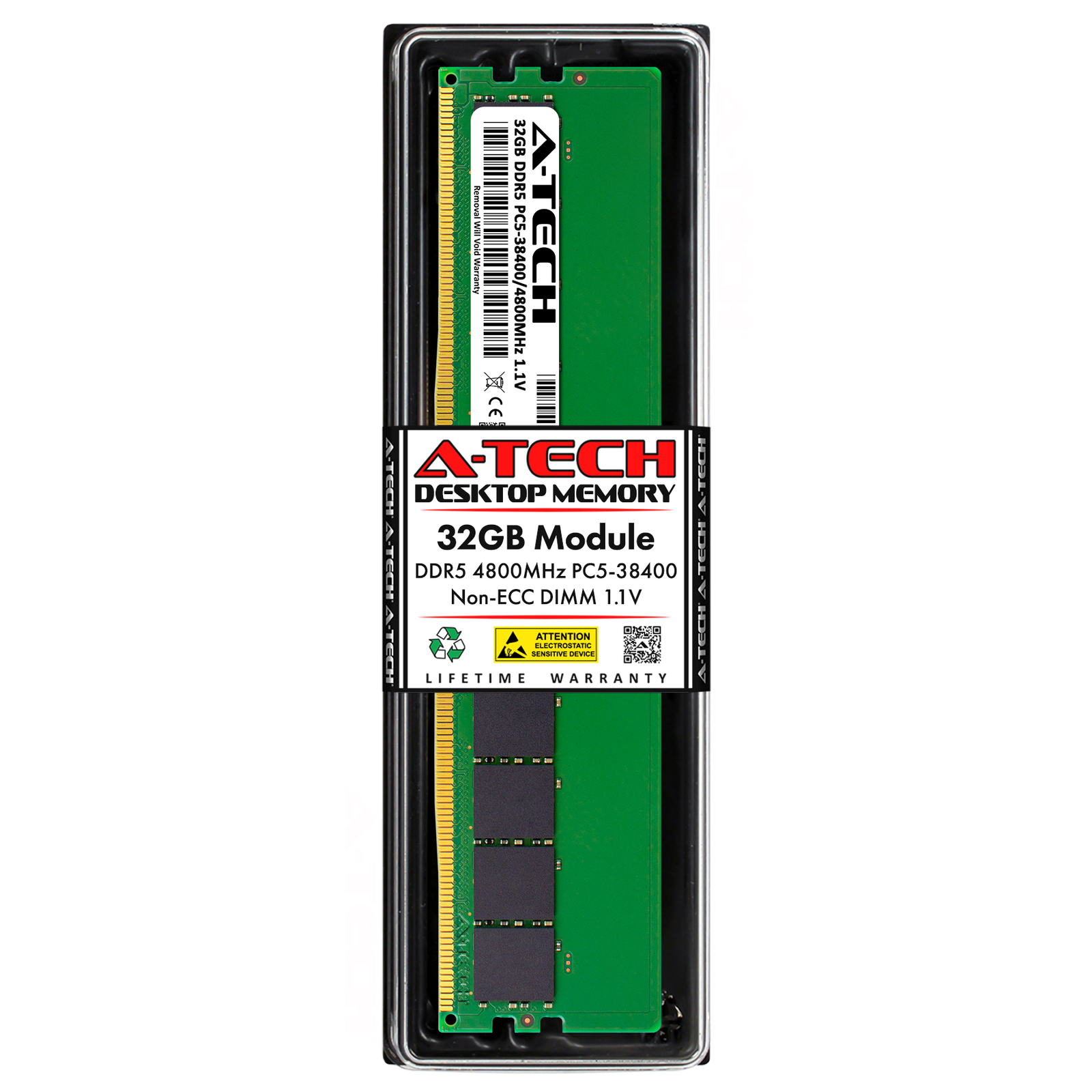32GB DDR5 PC5-38400 DIMM (Replacement for Micron MTC16C2085S1UC48BA1) Memory RAM